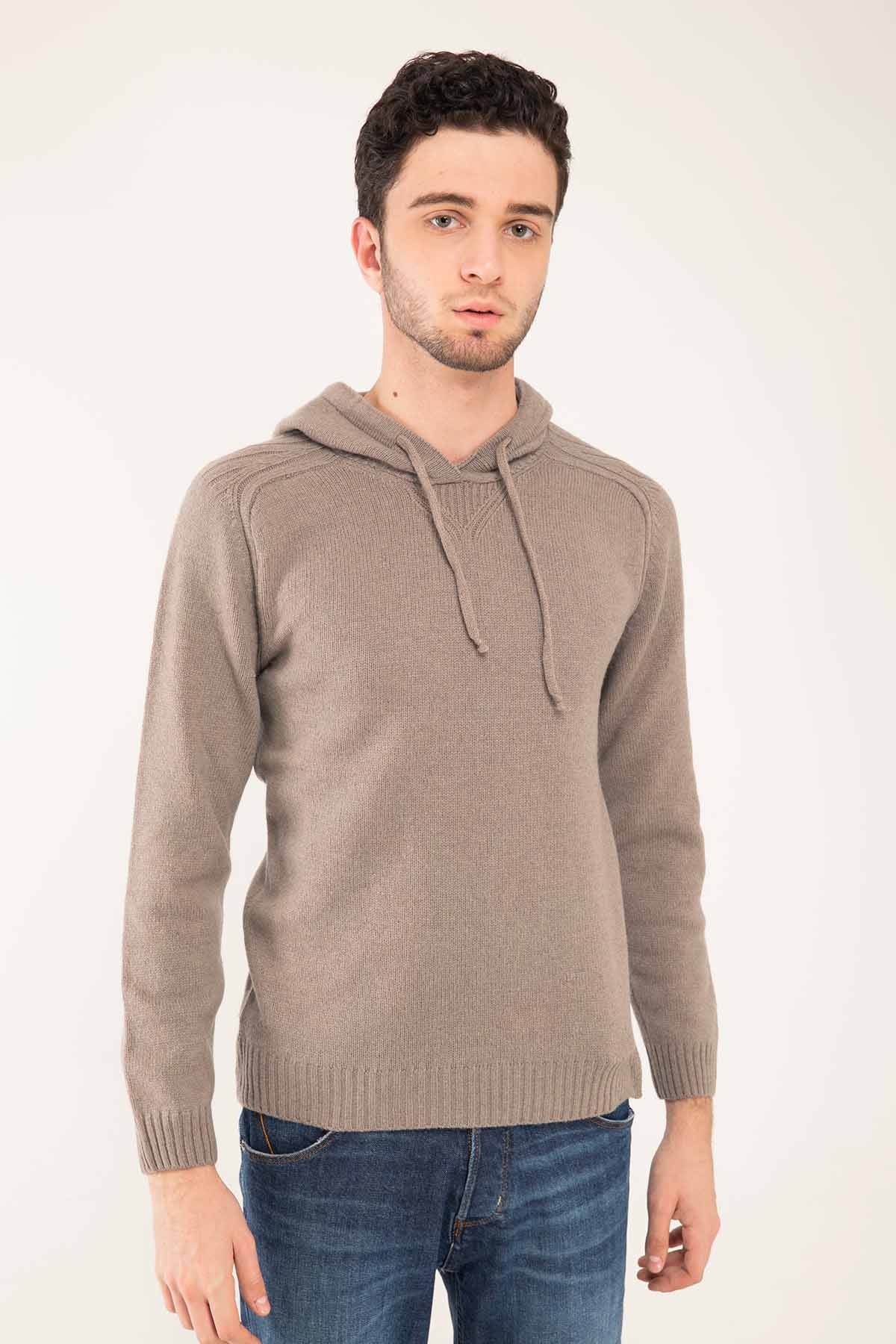 Manifattura Kapüşonlu Kaşmirli Triko-Libas Trendy Fashion Store