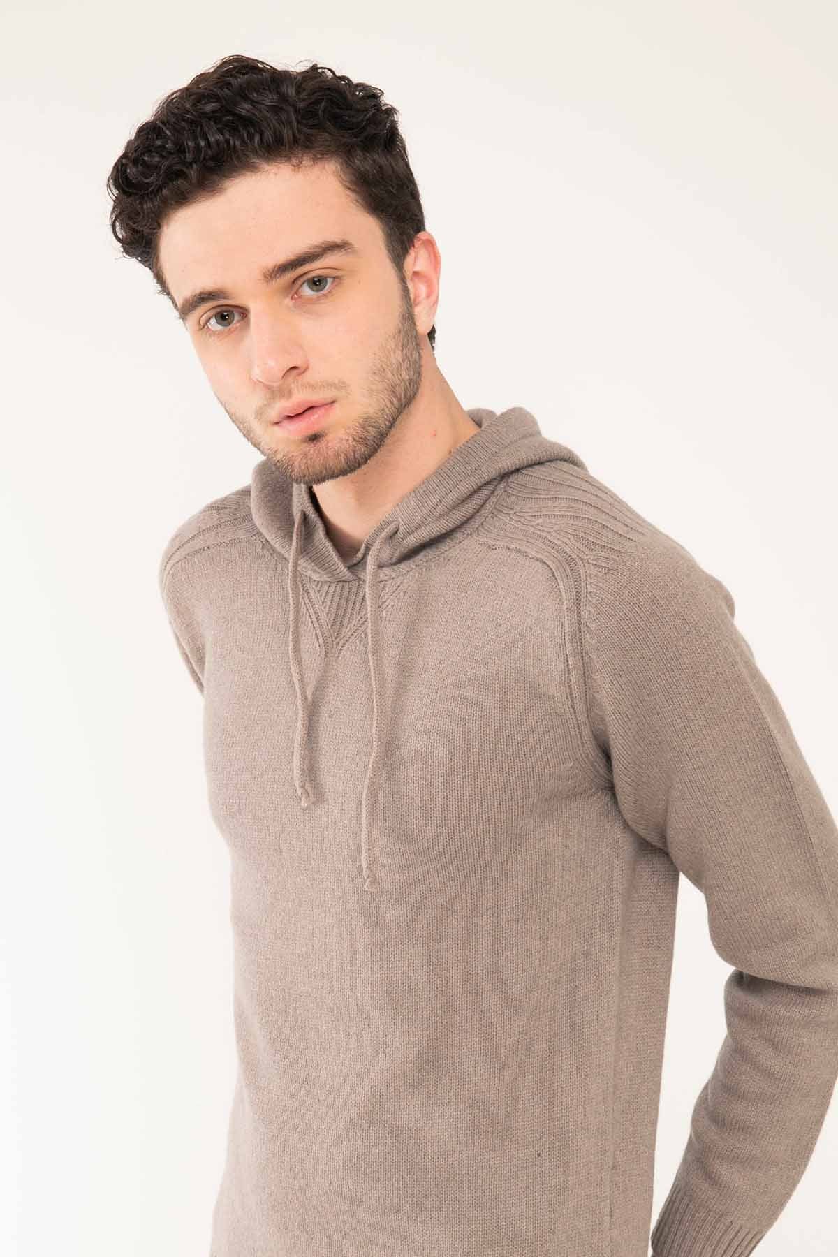 Manifattura Kapüşonlu Kaşmirli Triko-Libas Trendy Fashion Store