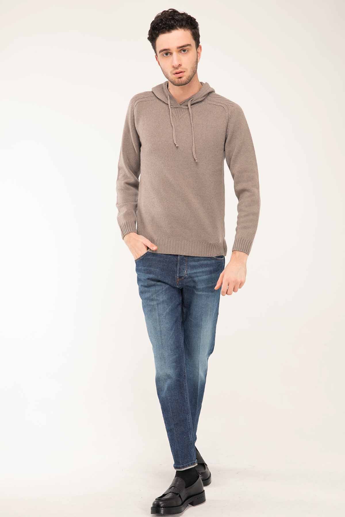 Manifattura Kapüşonlu Kaşmirli Triko-Libas Trendy Fashion Store