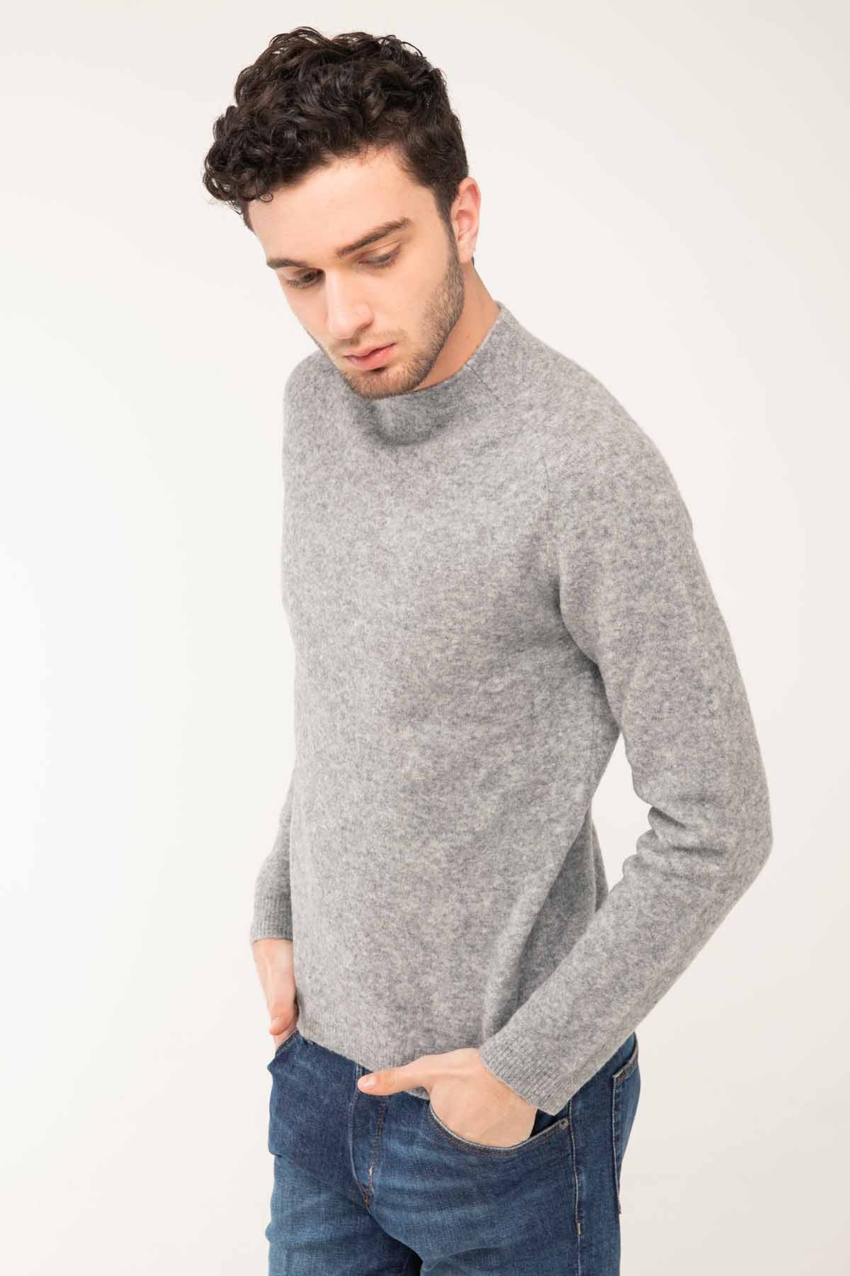 Manifattura Yüksek Yuvarlak Yaka Triko-Libas Trendy Fashion Store