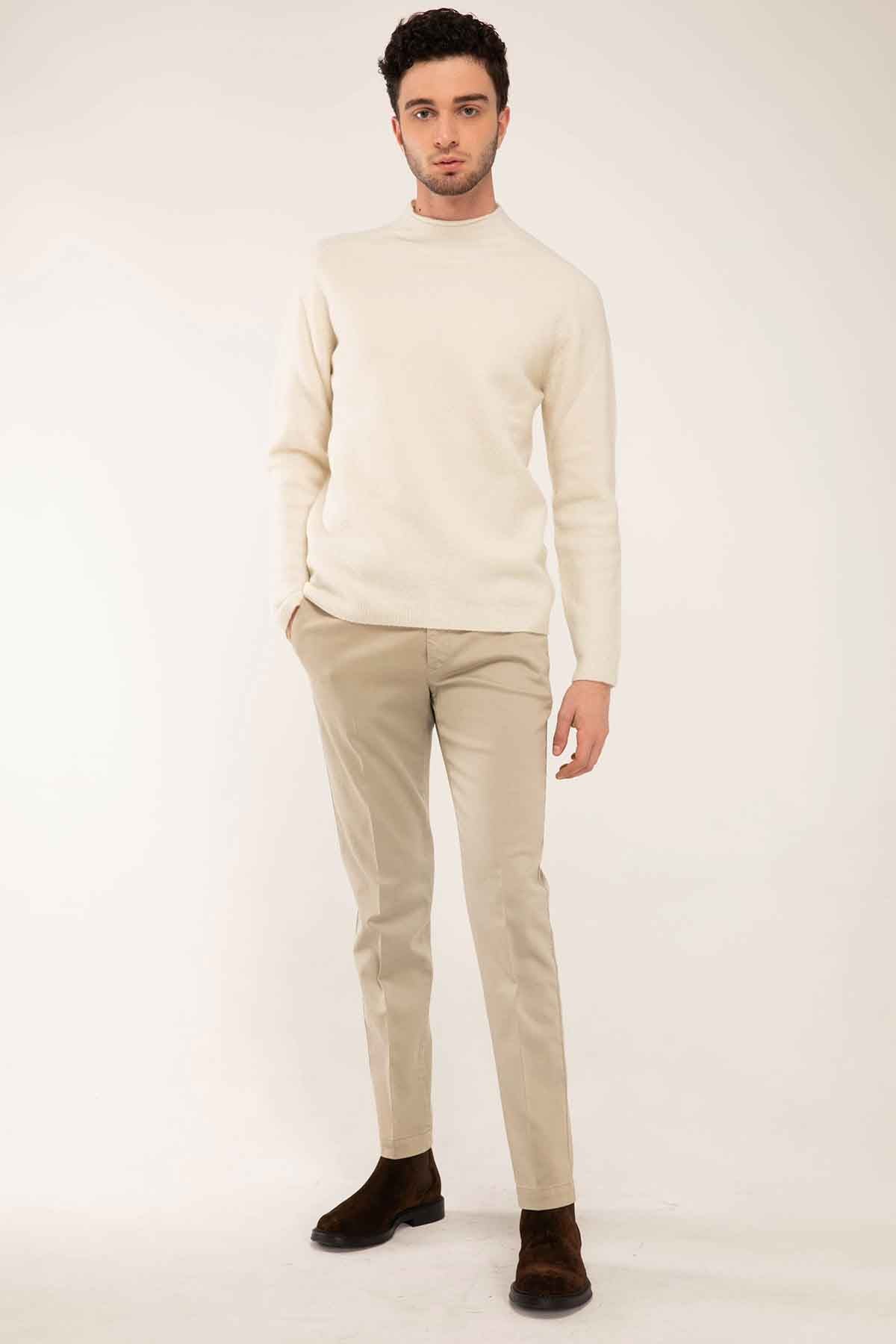 Manifattura Yarım Balıkçı Yaka Triko-Libas Trendy Fashion Store