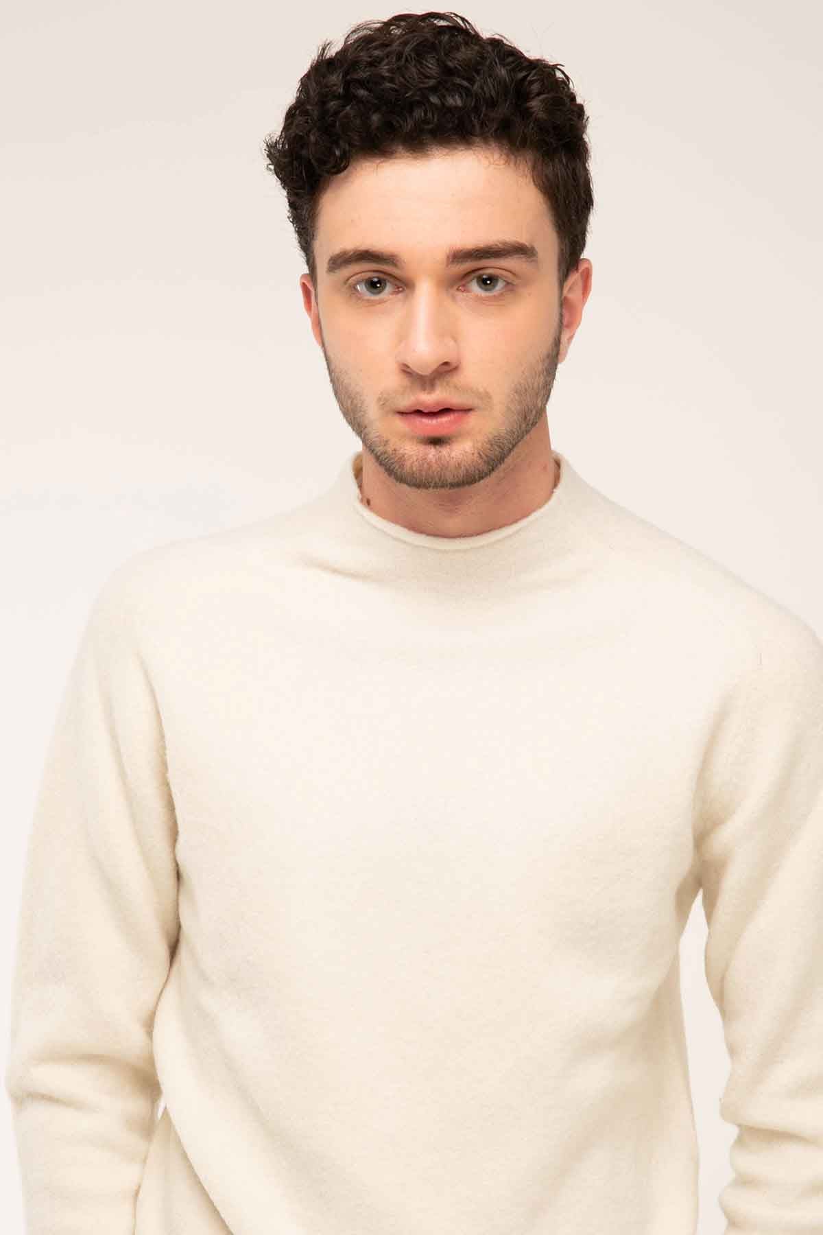 Manifattura Yarım Balıkçı Yaka Triko-Libas Trendy Fashion Store