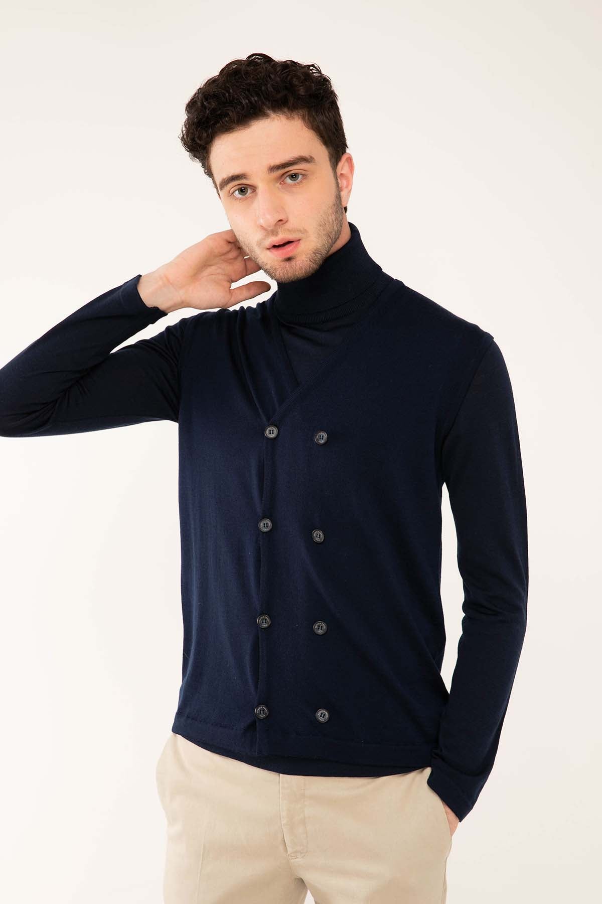 Manifattura Kruvaze Triko Yelek-Libas Trendy Fashion Store