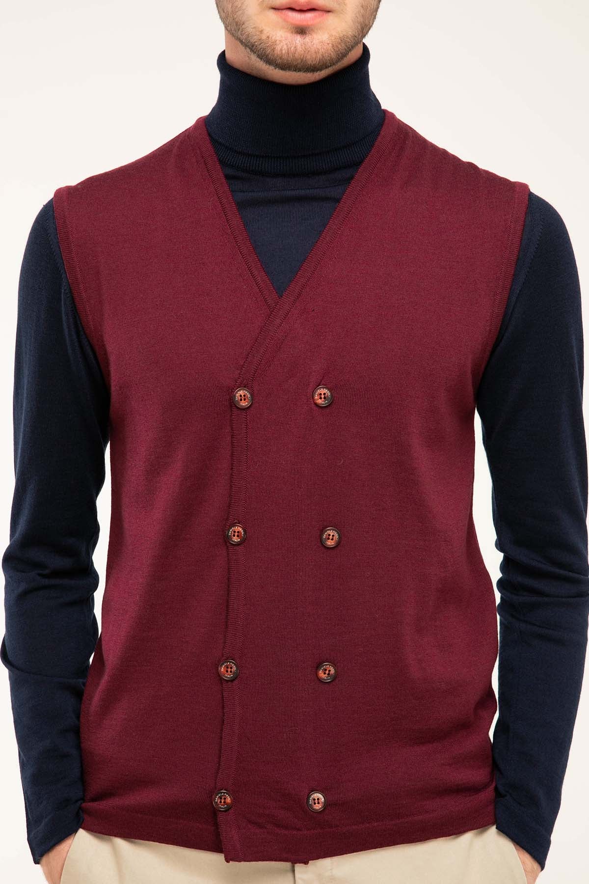 Manifattura Kruvaze Triko Yelek-Libas Trendy Fashion Store