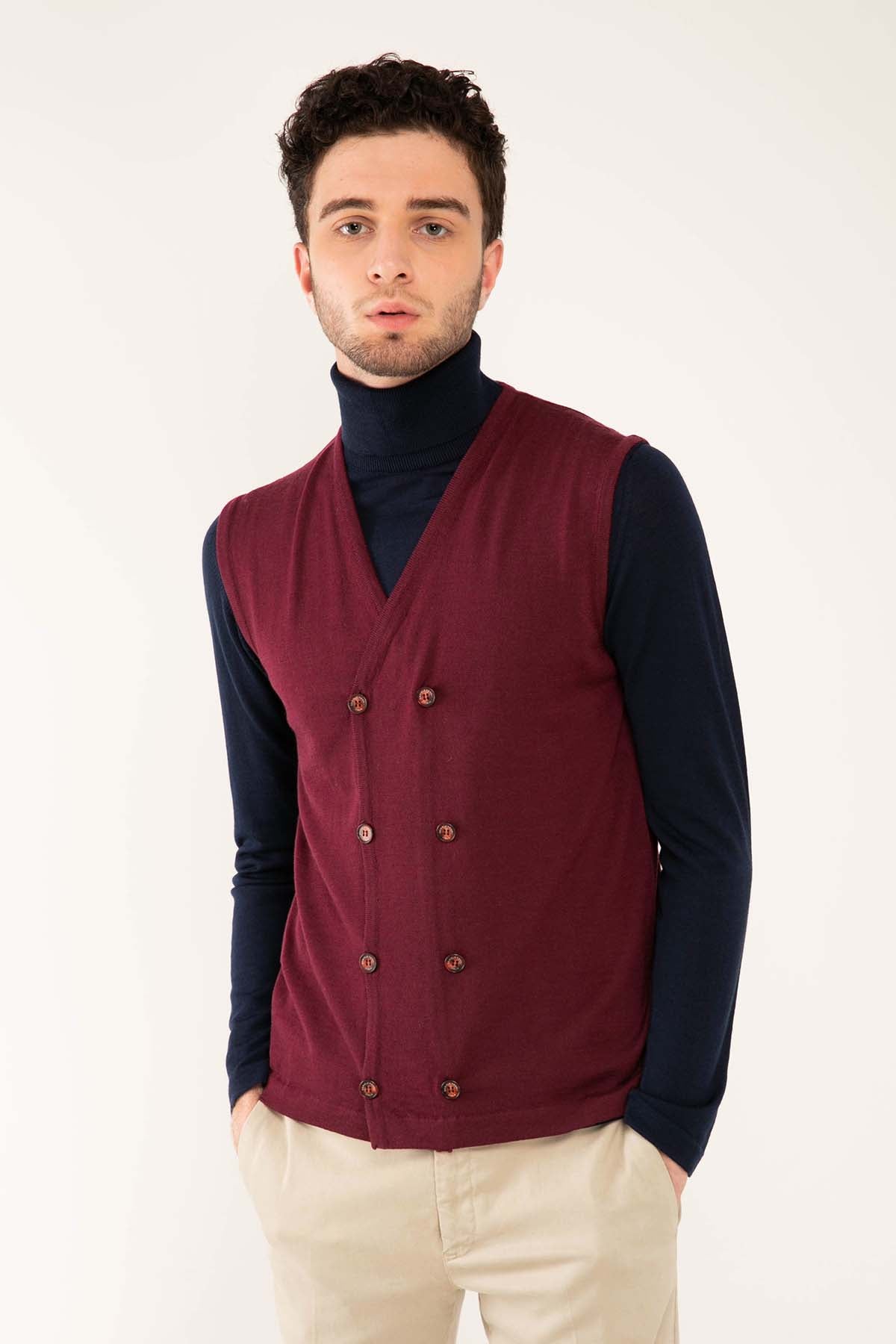 Manifattura Kruvaze Triko Yelek-Libas Trendy Fashion Store