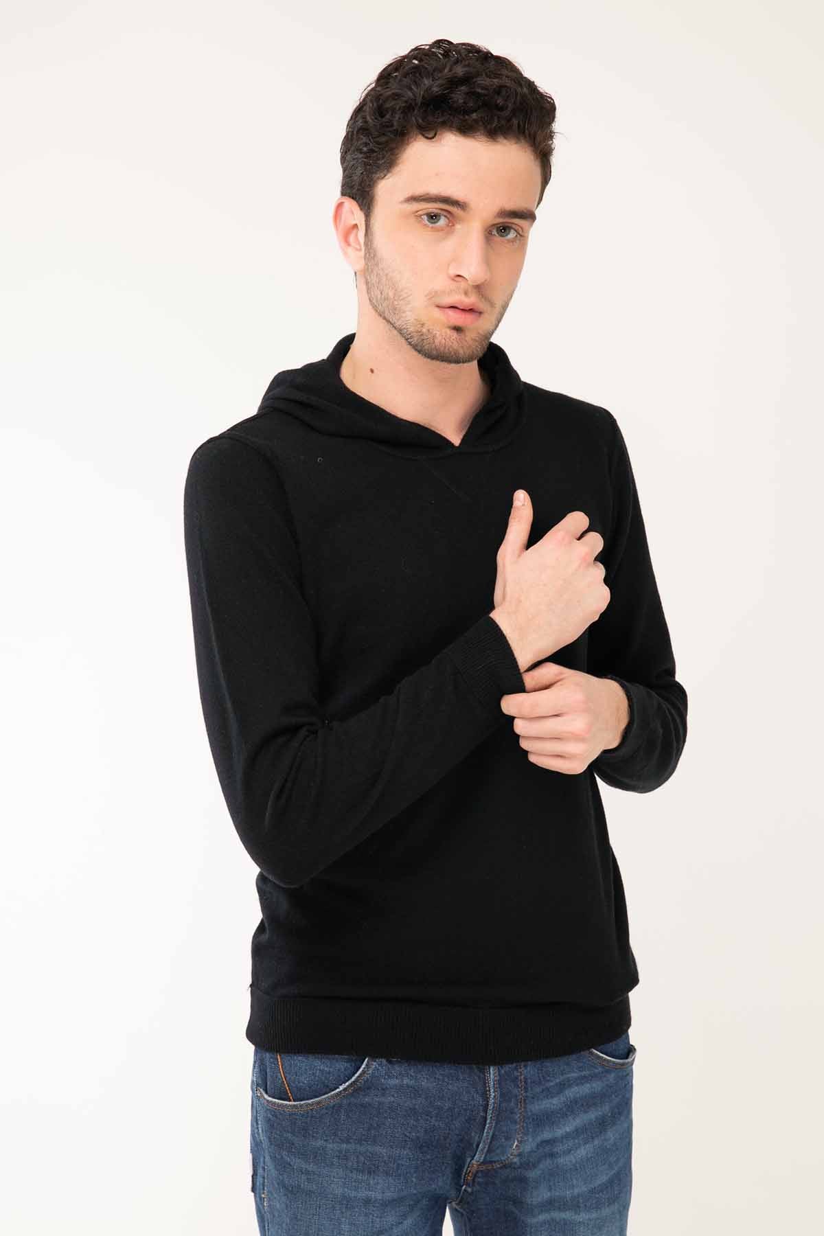 Manifattura Kapüşonlu Kaşmirli Triko-Libas Trendy Fashion Store