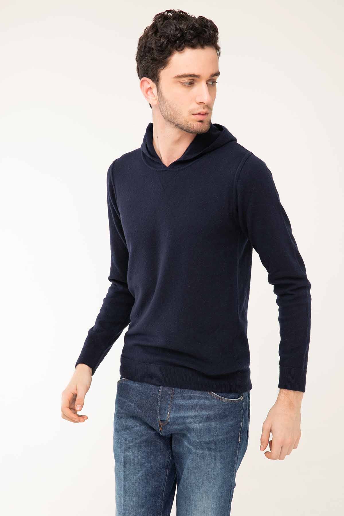 Manifattura Kapüşonlu Kaşmirli Triko-Libas Trendy Fashion Store