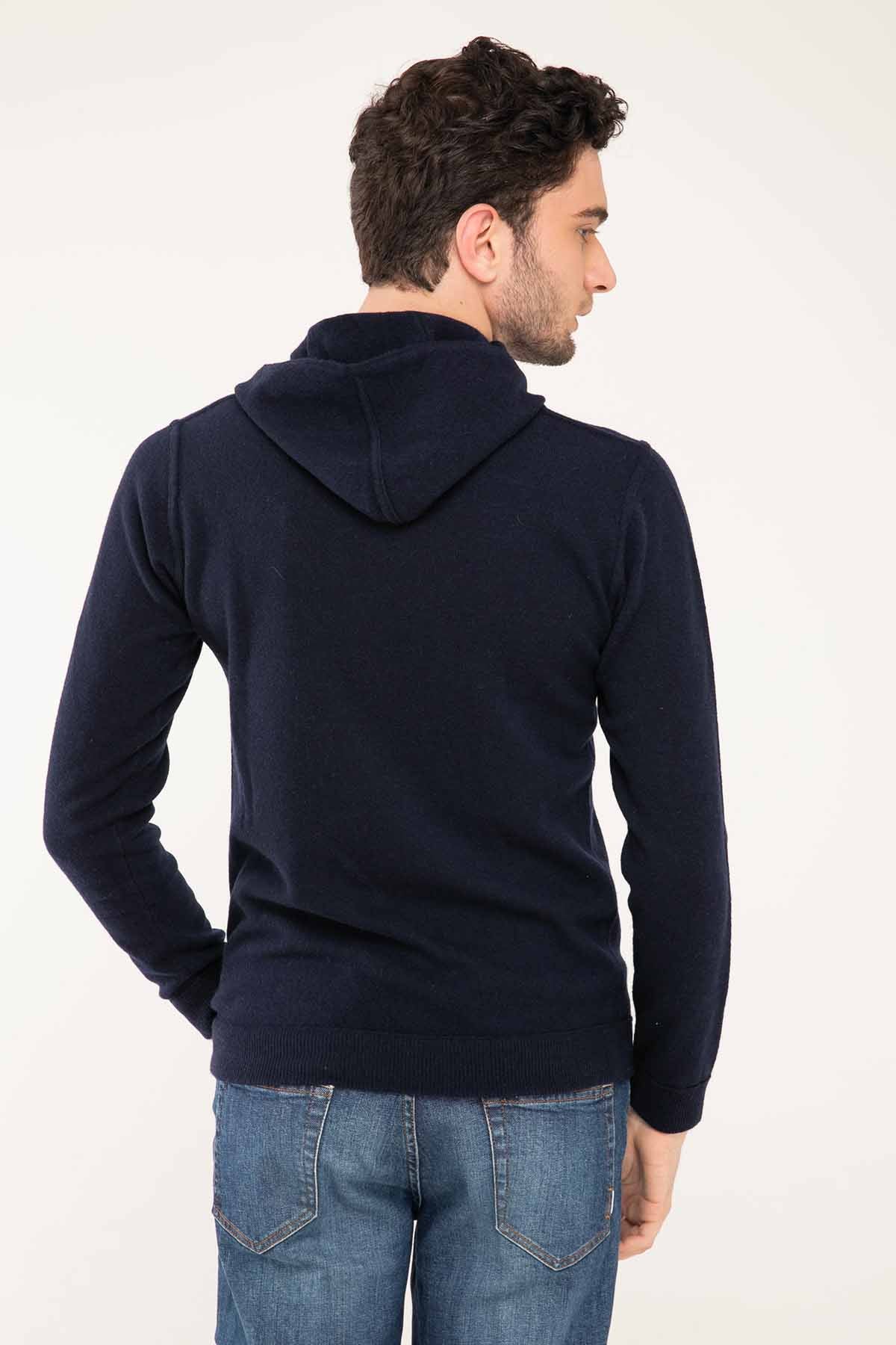 Manifattura Kapüşonlu Kaşmirli Triko-Libas Trendy Fashion Store