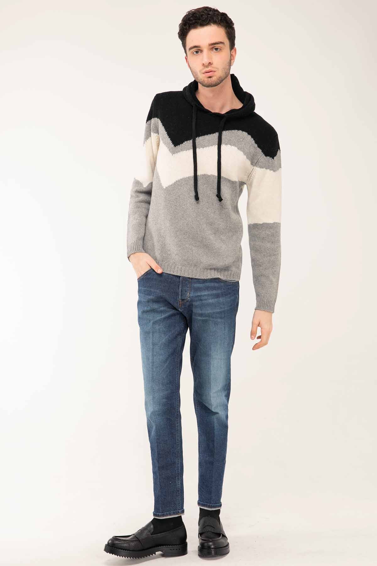 Manifattura Kapüşonlu Kaşmirli Triko-Libas Trendy Fashion Store