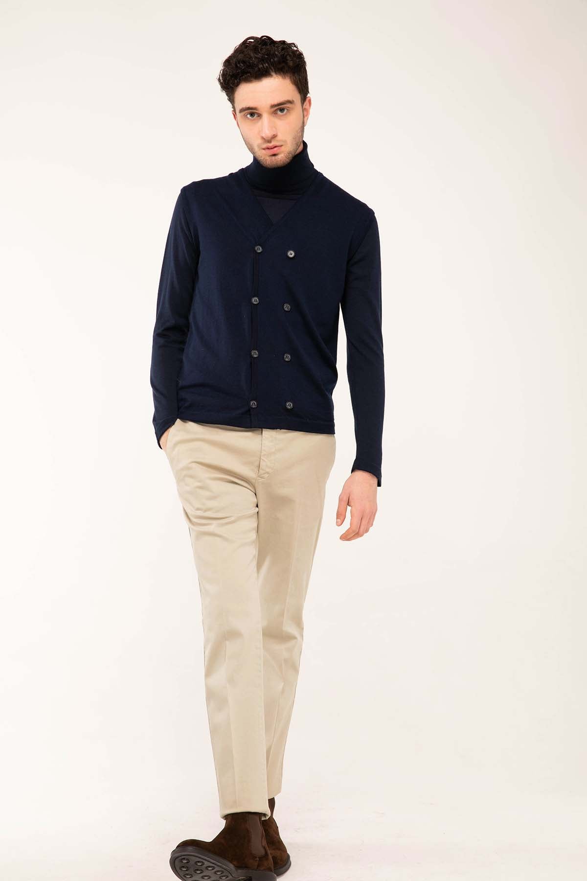 Manifattura İpek Yün Balıkçı Yaka Triko-Libas Trendy Fashion Store