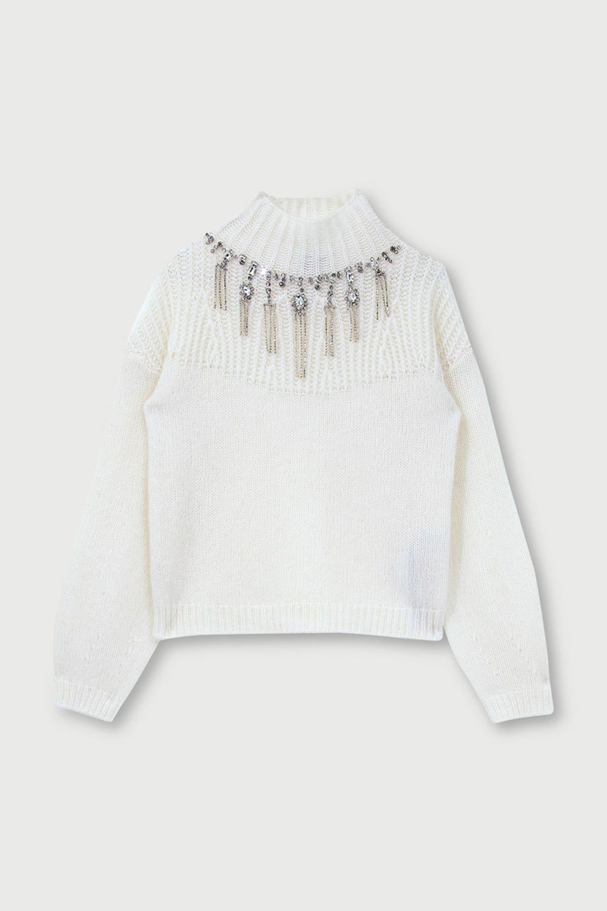 Liu Jo Balıkçı Yaka Kolyeli Triko-Libas Trendy Fashion Store