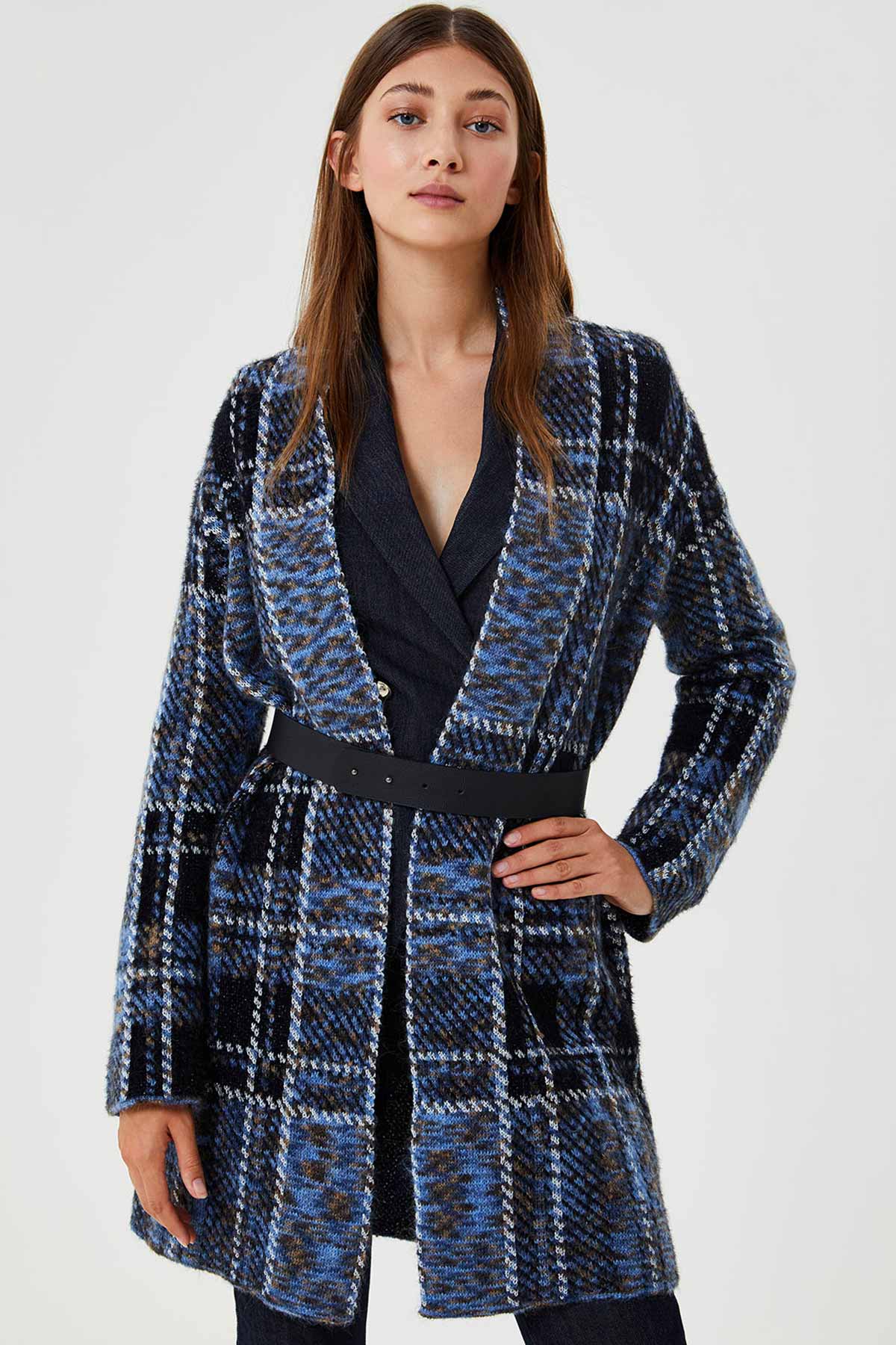 Liu Jo Ekoseli Ceket-Libas Trendy Fashion Store