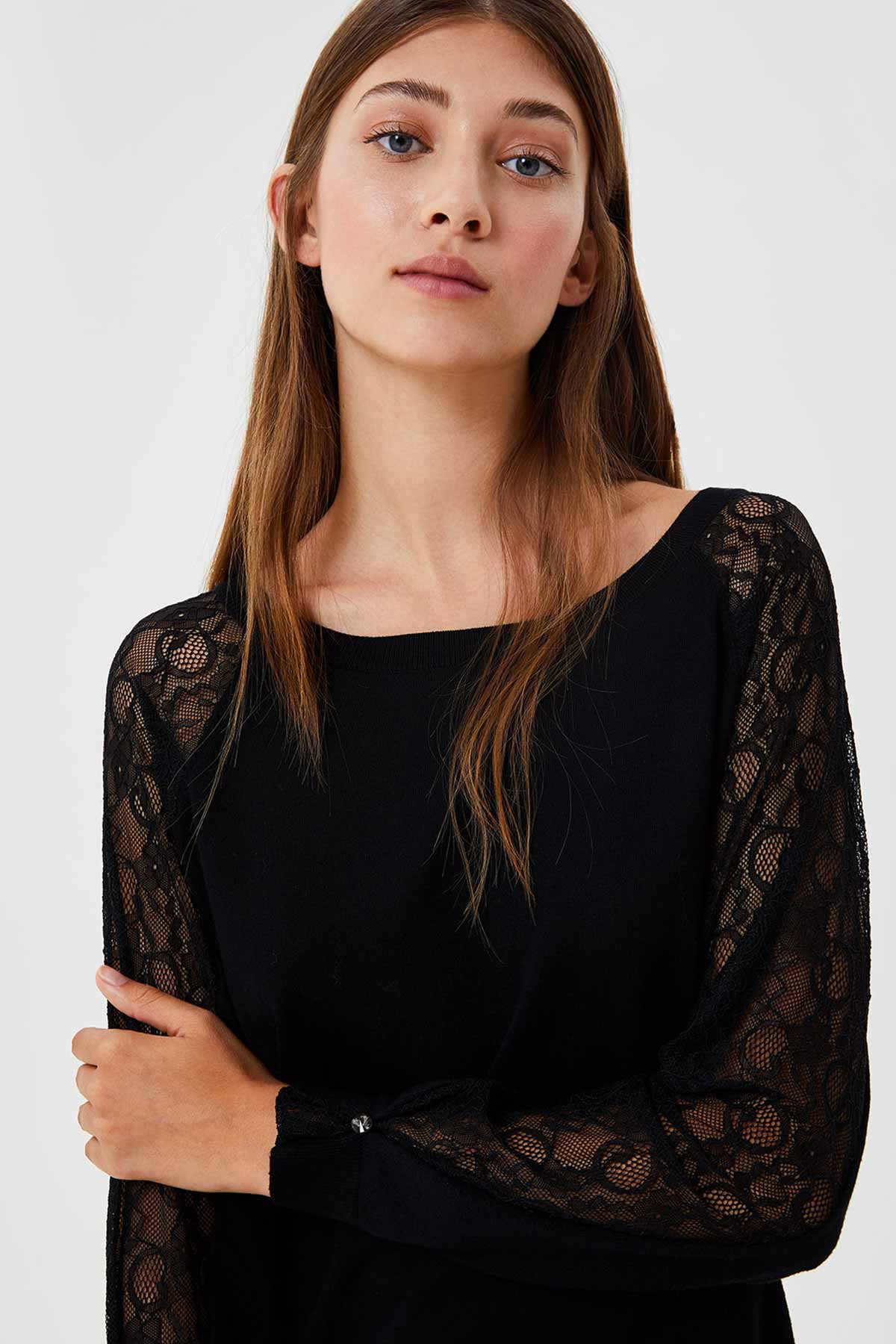 Liu Jo Dantel Kollu Triko-Libas Trendy Fashion Store