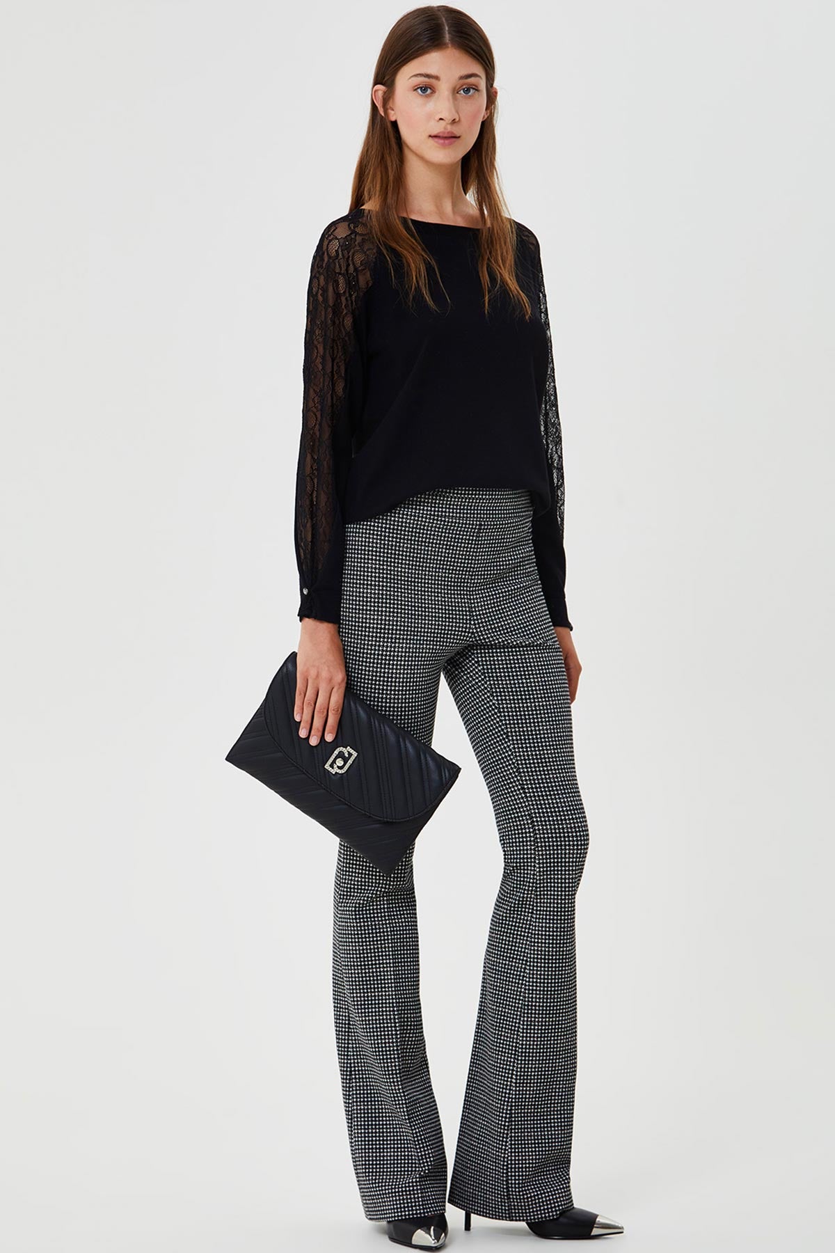 Liu Jo Dantel Kollu Triko-Libas Trendy Fashion Store