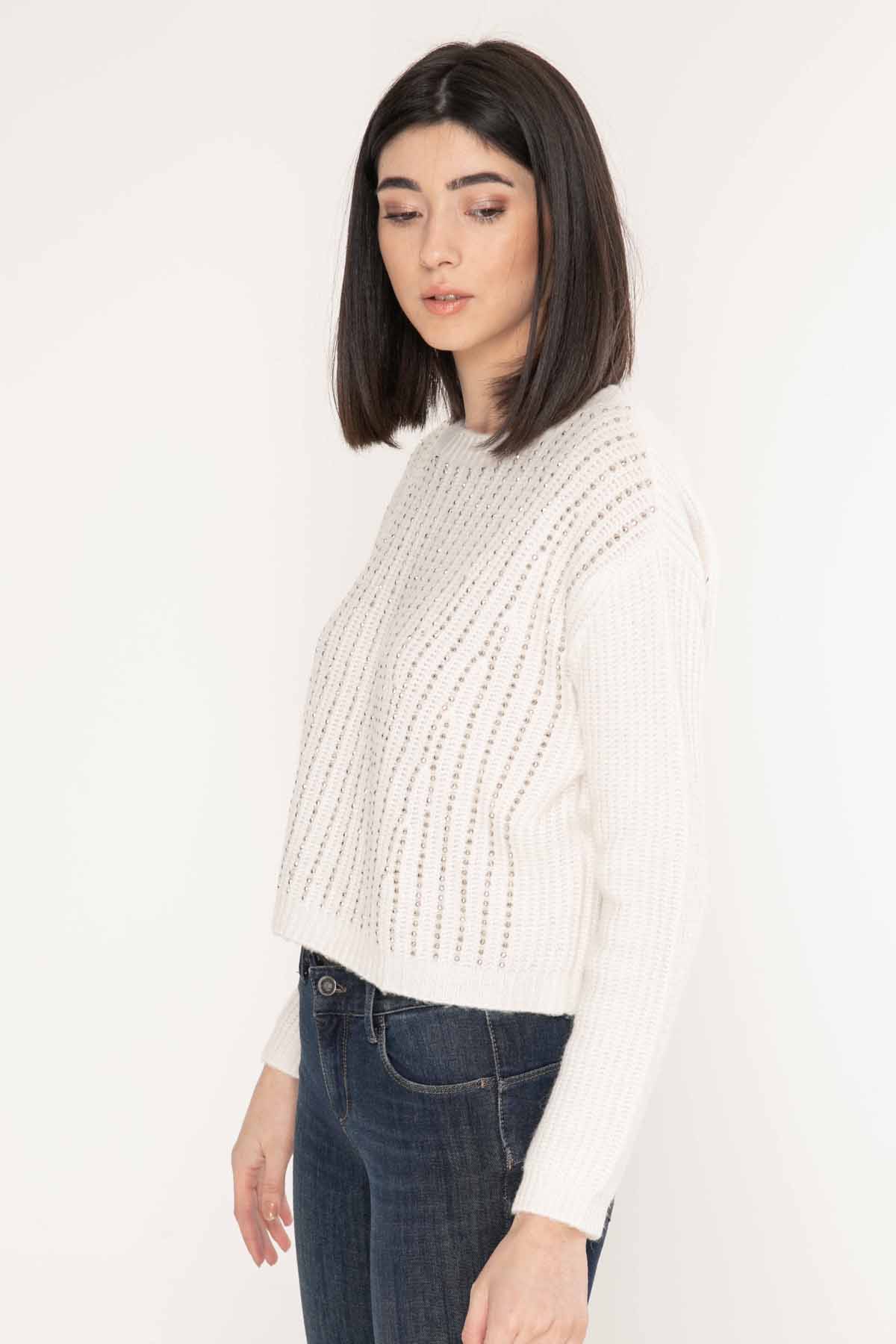 Liu Jo Yuvarlak Yaka Troklu Triko-Libas Trendy Fashion Store