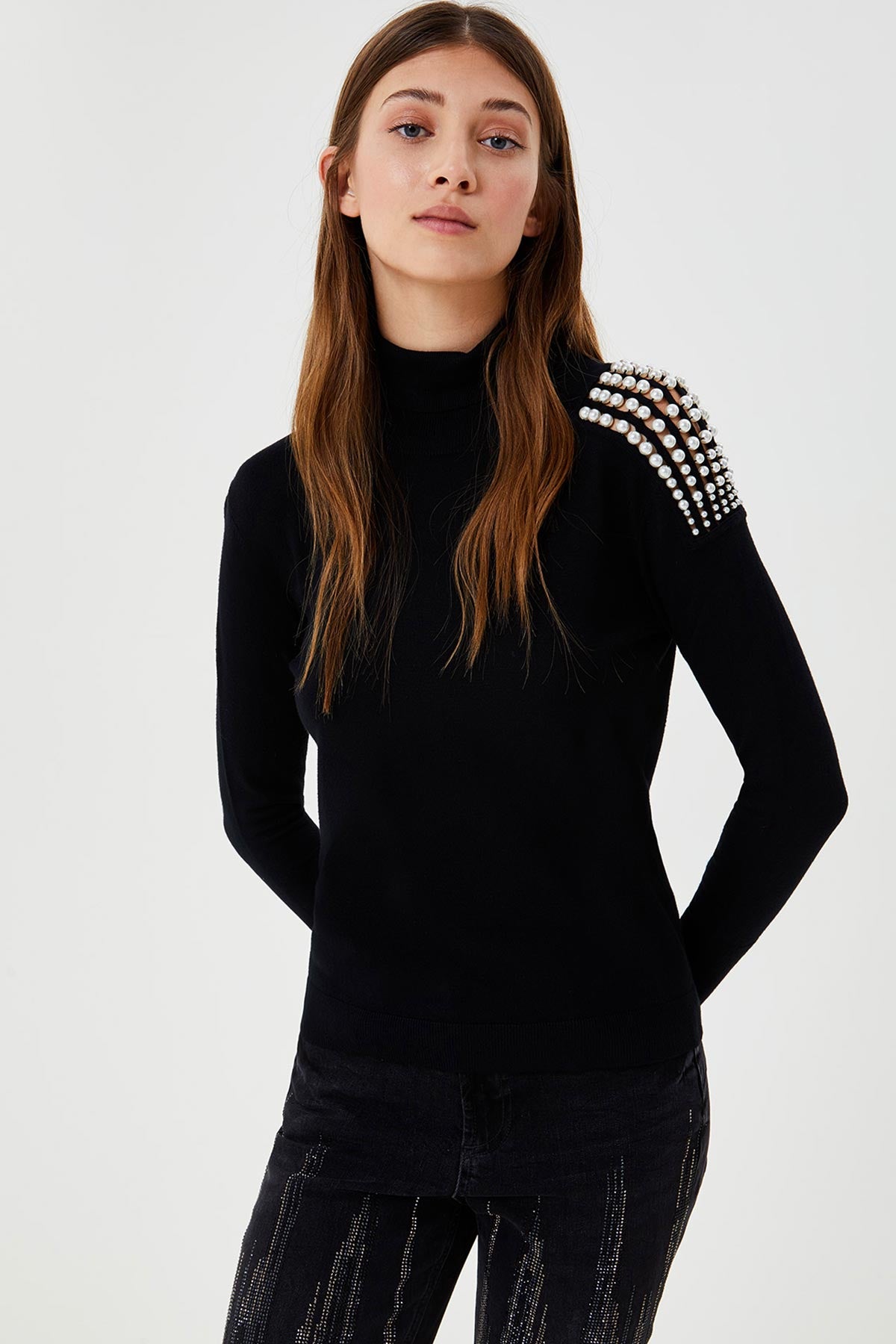 Liu Jo Balıkçı Yaka Triko-Libas Trendy Fashion Store