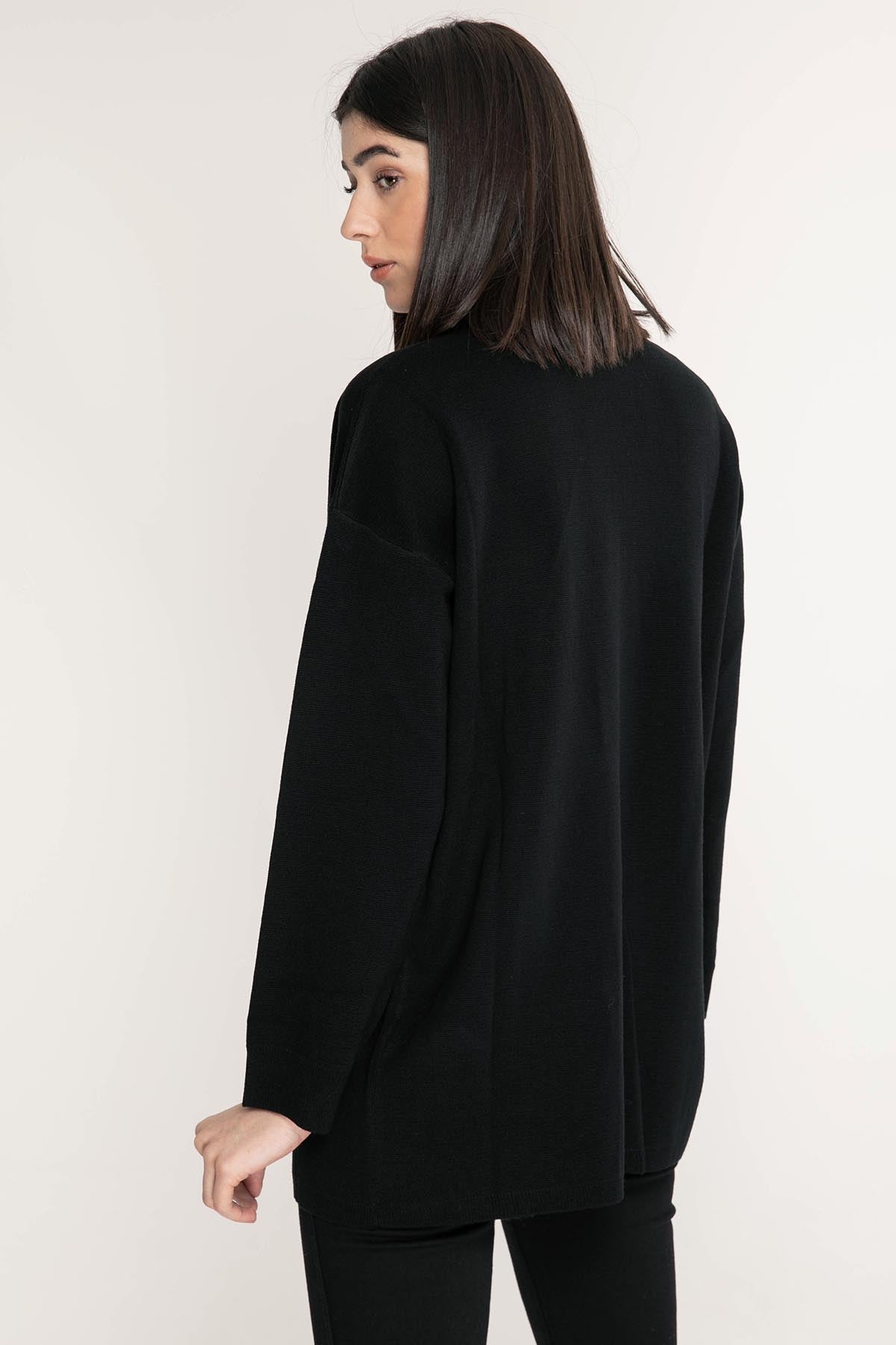 Liu Jo Tek Düğme Triko Ceket-Libas Trendy Fashion Store