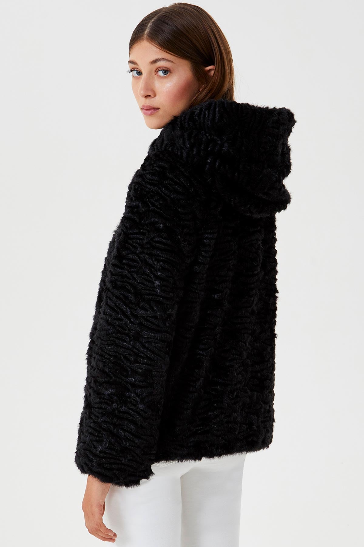 Liu Jo Eko Astragan Kürk Ceket-Libas Trendy Fashion Store