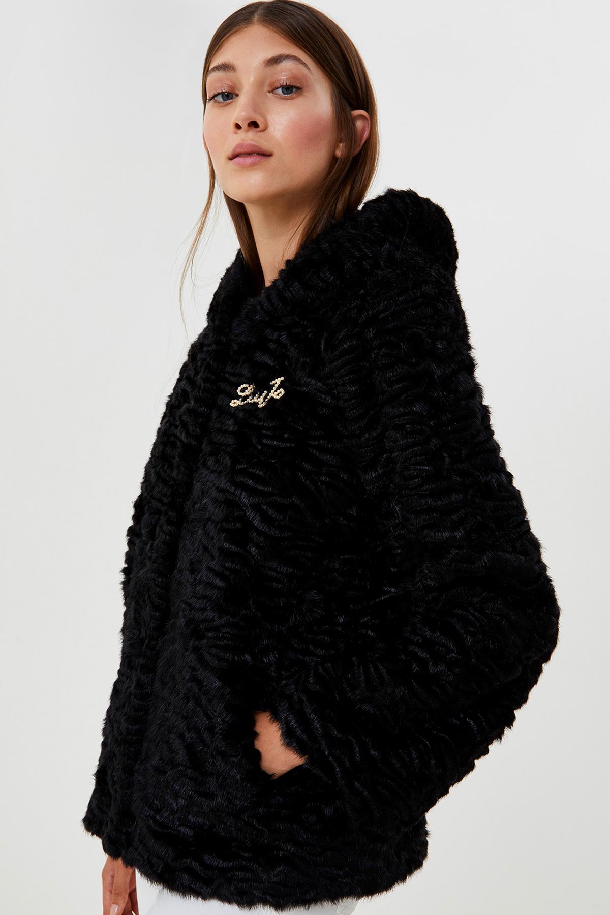 Liu Jo Eko Astragan Kürk Ceket-Libas Trendy Fashion Store