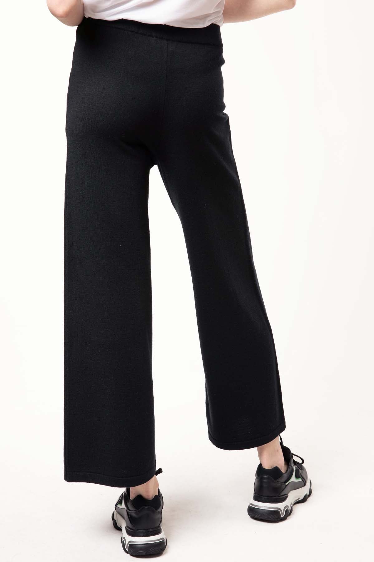 Tru Yüksek Bel Bol Paça Pantolon-Libas Trendy Fashion Store