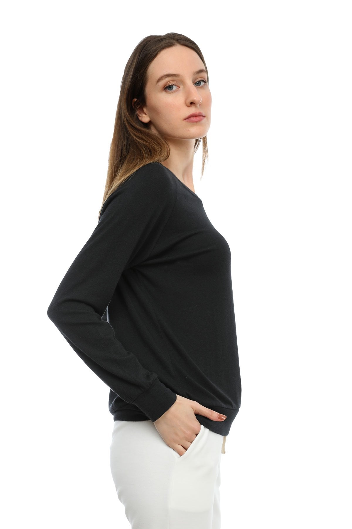 Tru Kayık Yaka Sweatshirt-Libas Trendy Fashion Store