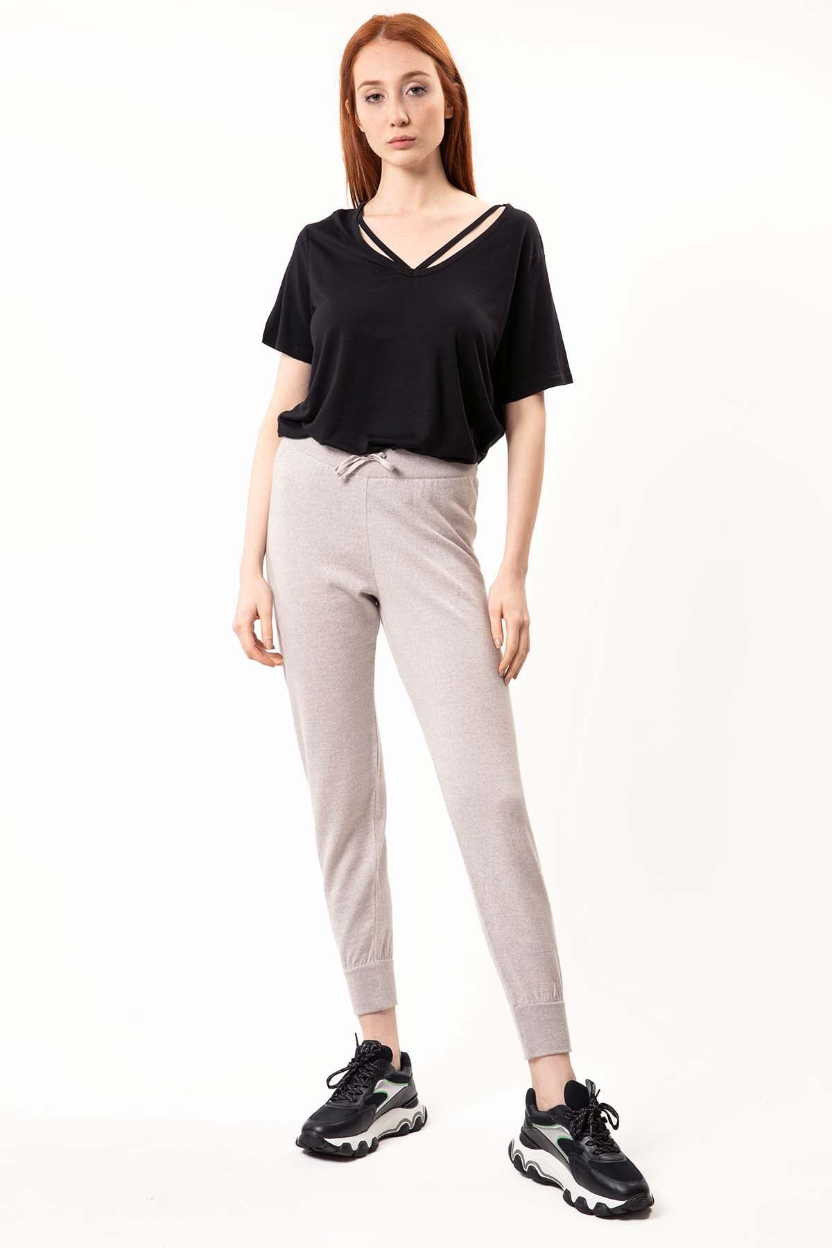 Tru Yüksek Bel Skinny Eşofman Altı-Libas Trendy Fashion Store