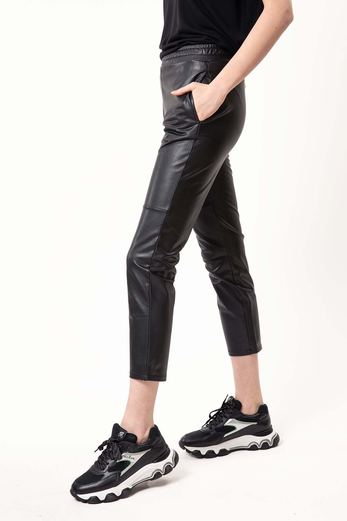 Tru Deri Pantolon-Libas Trendy Fashion Store