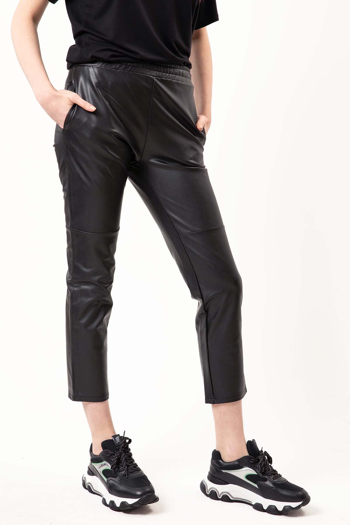 Tru Deri Pantolon-Libas Trendy Fashion Store