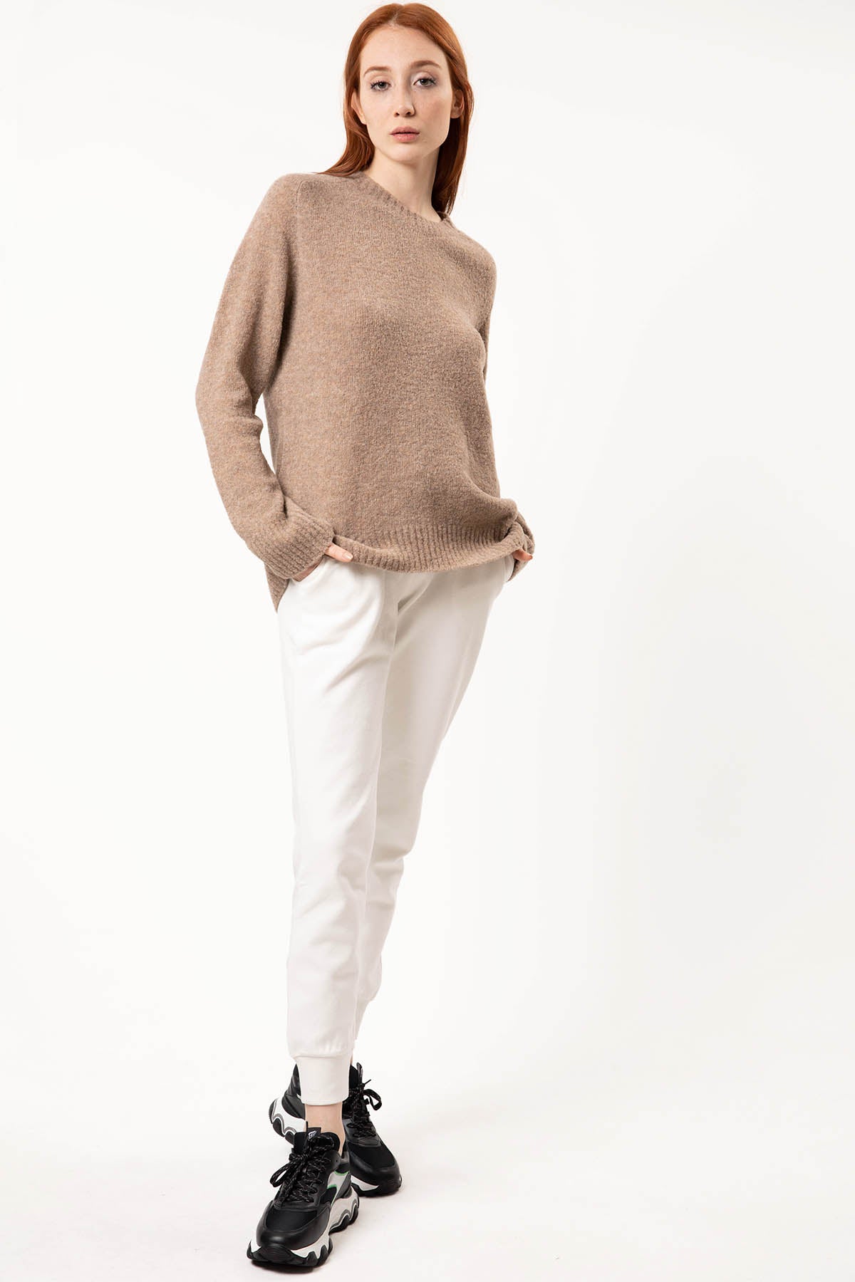 Tru Yuvarlak Yaka Triko-Libas Trendy Fashion Store