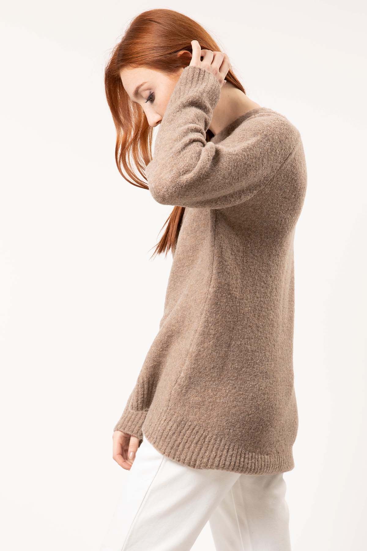 Tru Yuvarlak Yaka Triko-Libas Trendy Fashion Store