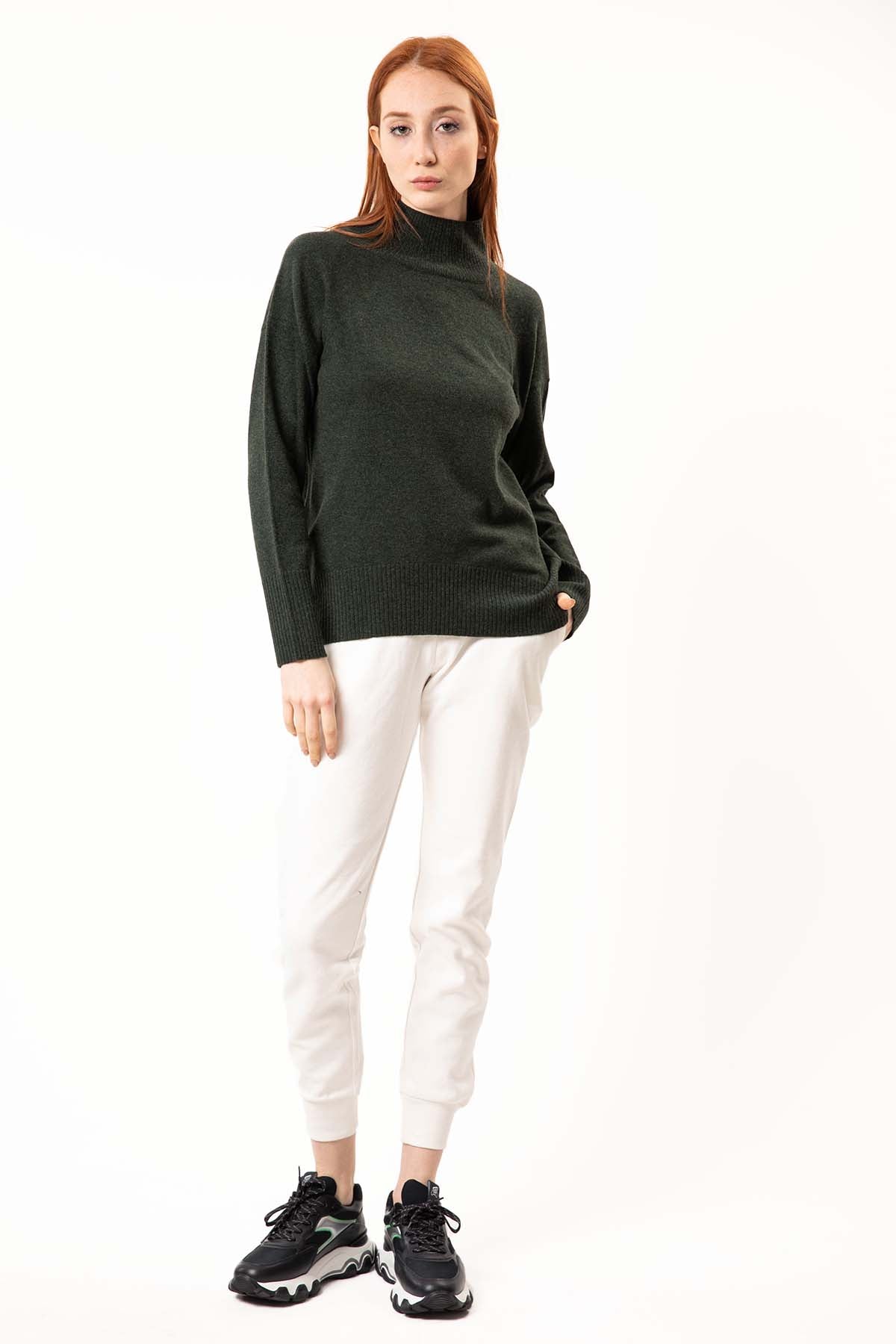 Tru Balıkçı Yaka Kaşmirli Triko-Libas Trendy Fashion Store