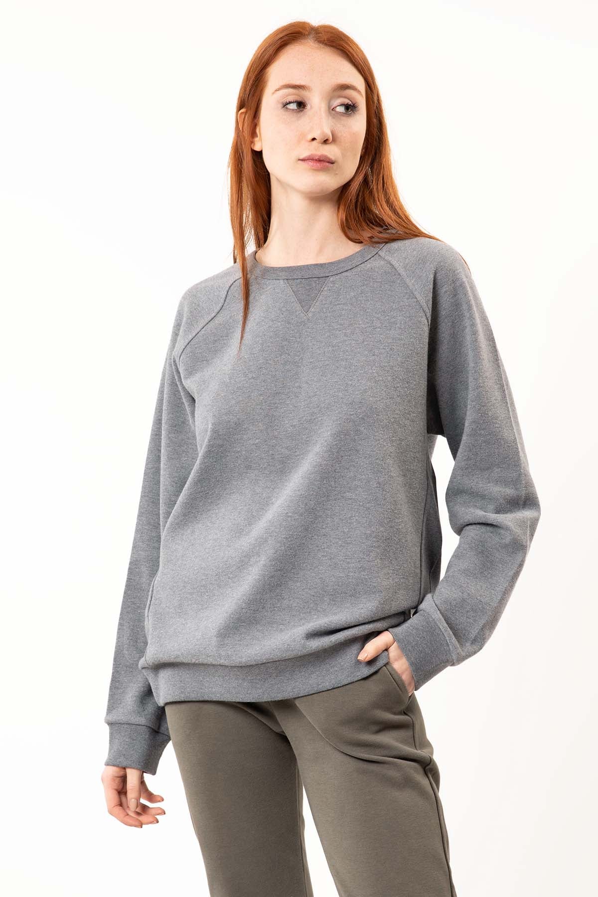 Tru Yuvarlak Yaka Sweatshirt-Libas Trendy Fashion Store