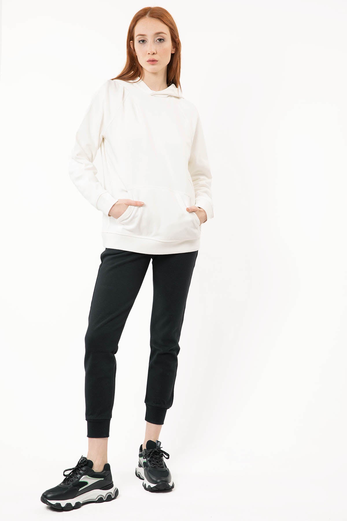 Tru Kapüşonlu Sweatshirt-Libas Trendy Fashion Store