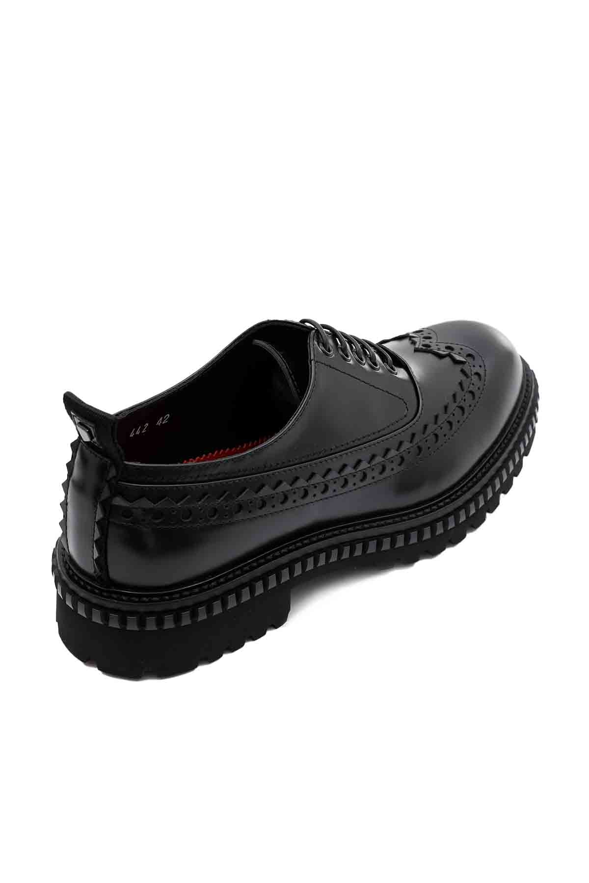 Attimonelli's Zımbalı Deri Ayakkabı-Libas Trendy Fashion Store