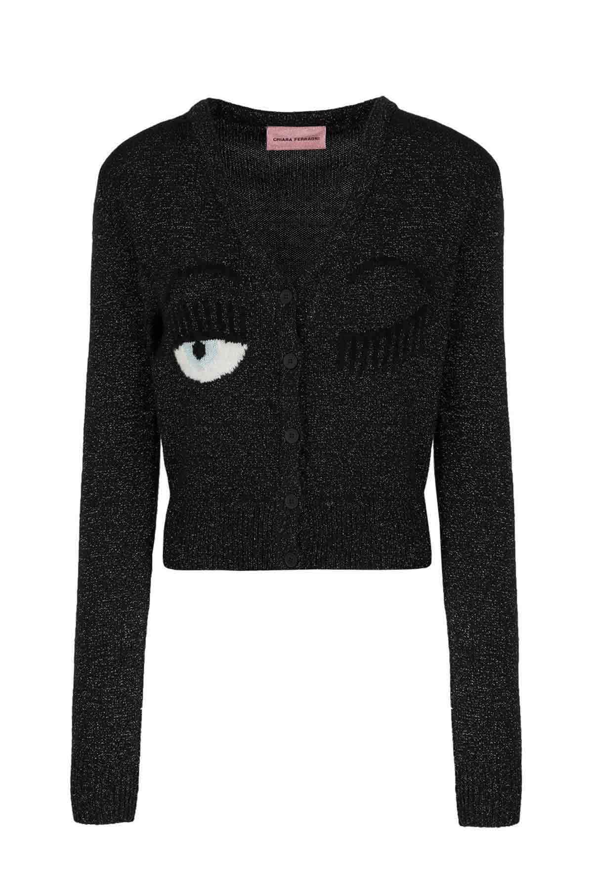 Chiara Ferragni Winking Eye Kaşmirli Yün Ceket-Libas Trendy Fashion Store