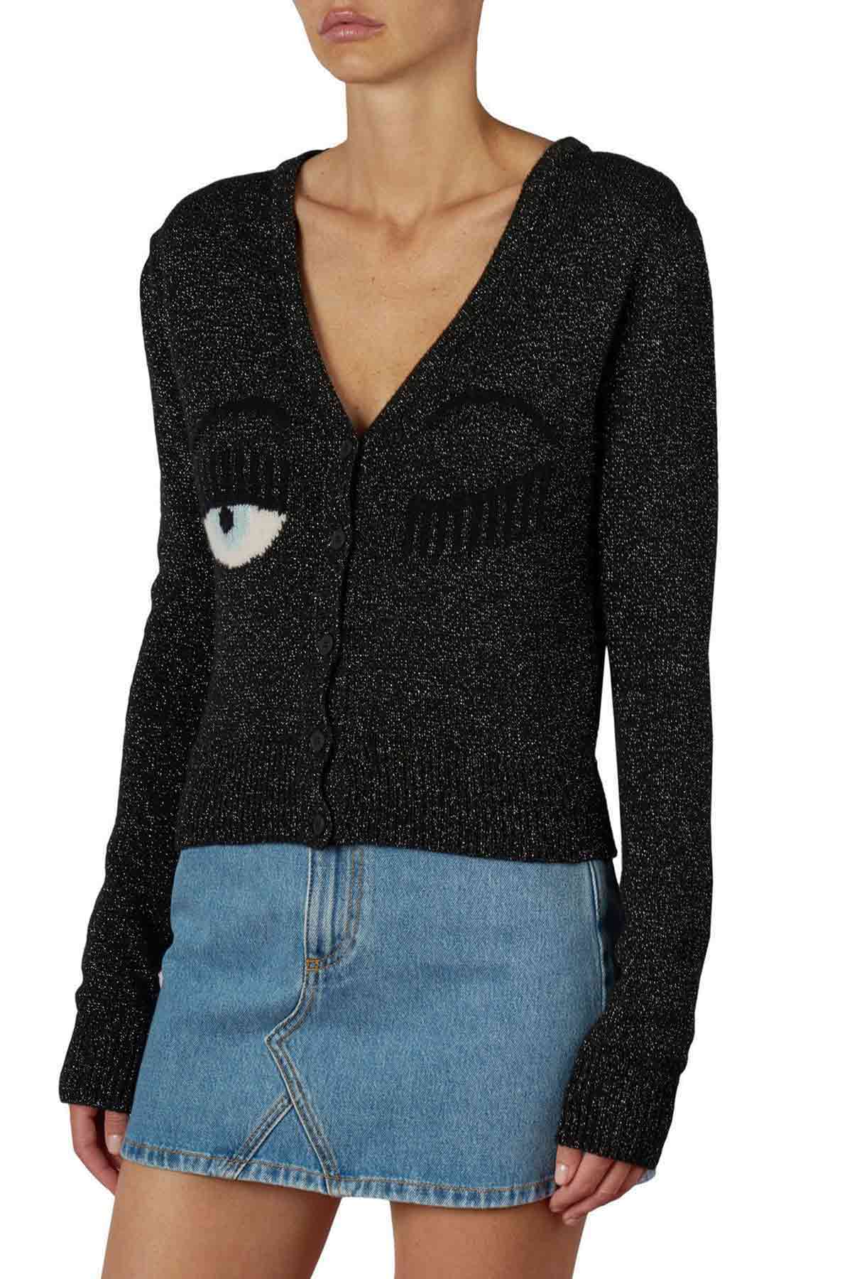 Chiara Ferragni Winking Eye Kaşmirli Yün Ceket-Libas Trendy Fashion Store