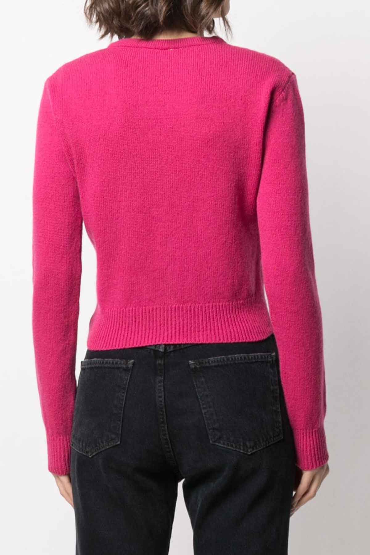 Chiara Ferragni Winking Eye Kaşmirli Yün Ceket-Libas Trendy Fashion Store