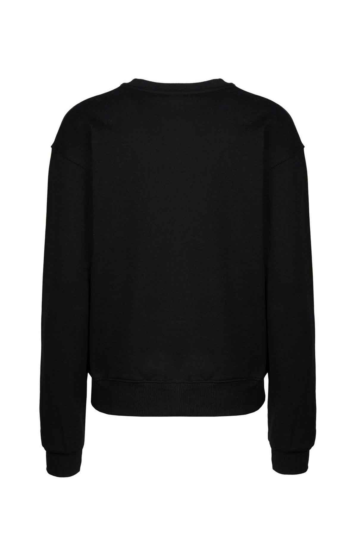 Chiara Ferragni Winking Eye Yuvarlak Yaka Sweatshirt-Libas Trendy Fashion Store