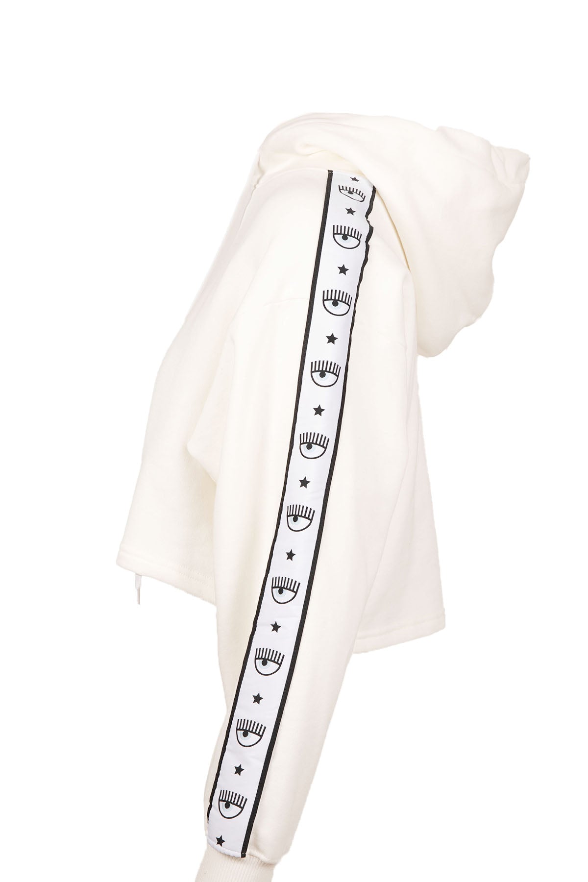 Chiara Ferragni Kapüşonlu Crop Sweatshirt-Libas Trendy Fashion Store