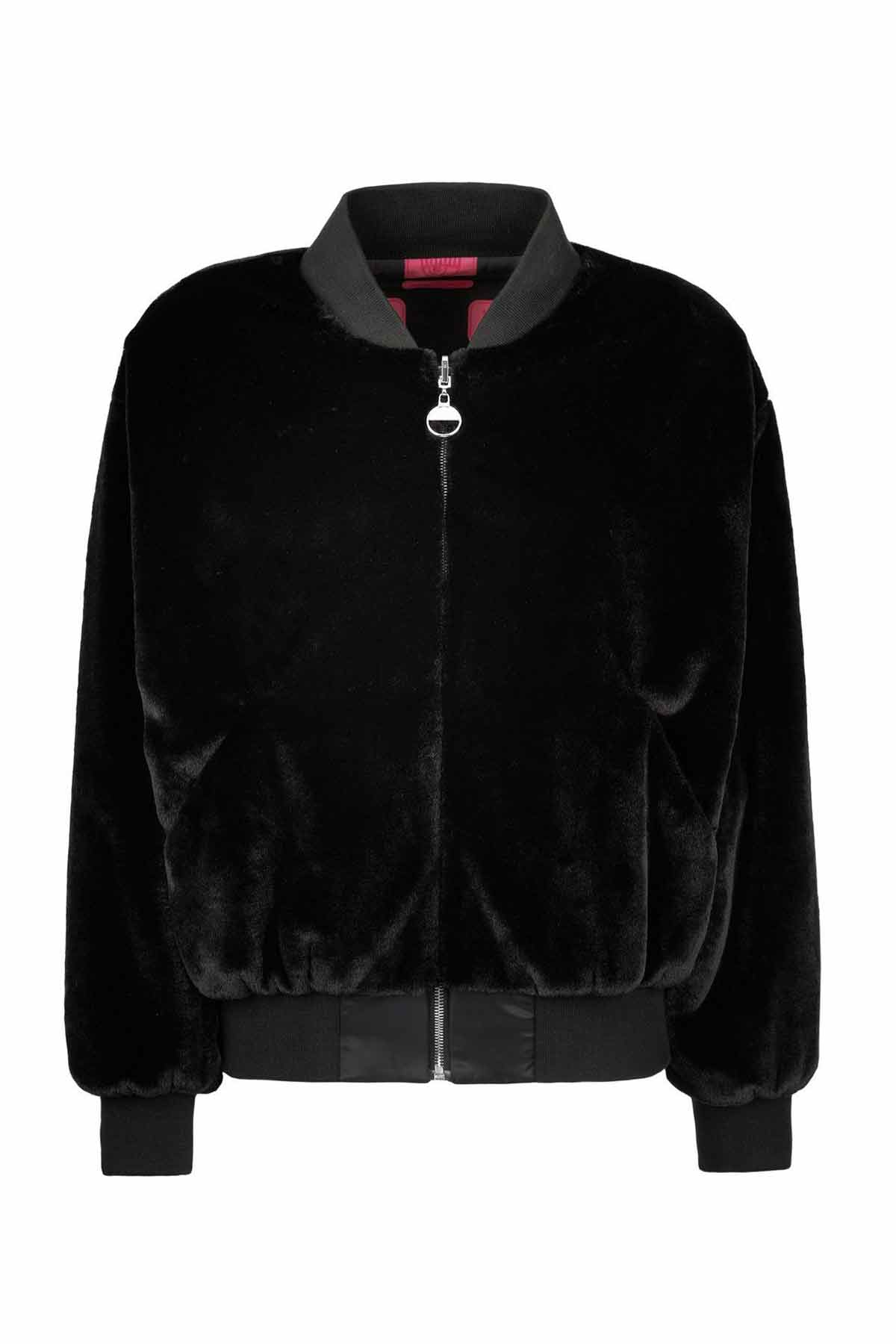 Chiara Ferragni Çift Taraflı Eko Kürk Ceket-Libas Trendy Fashion Store