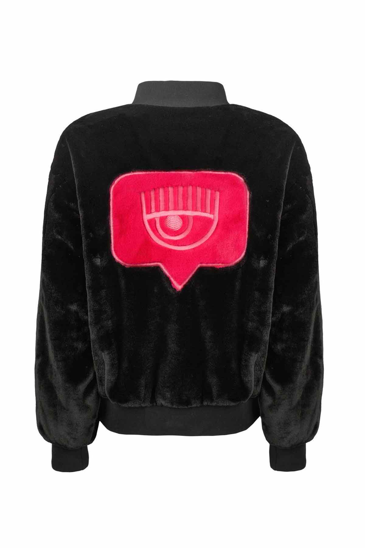 Chiara Ferragni Çift Taraflı Eko Kürk Ceket-Libas Trendy Fashion Store