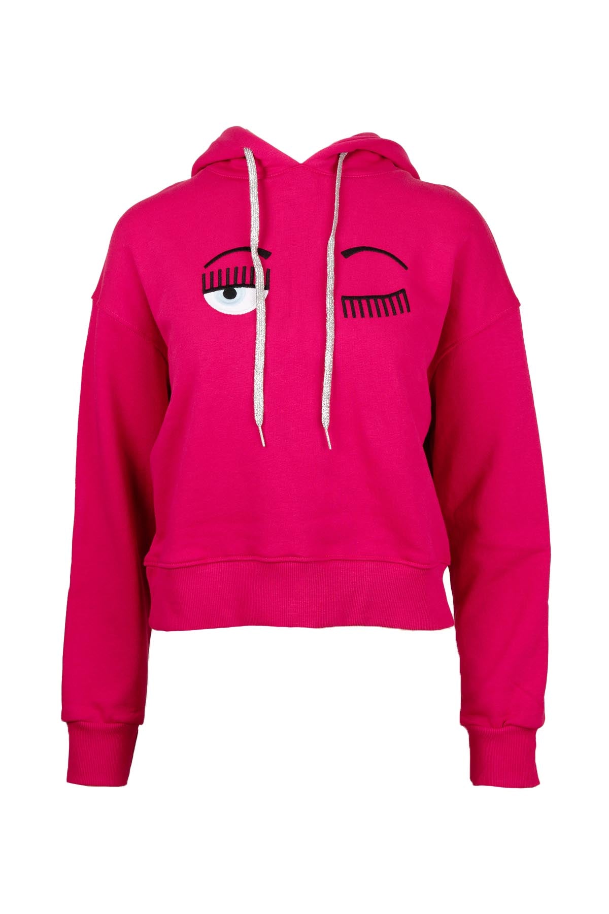 Chiara Ferragni Winking Eye Kapüşonlu Sweatshirt-Libas Trendy Fashion Store