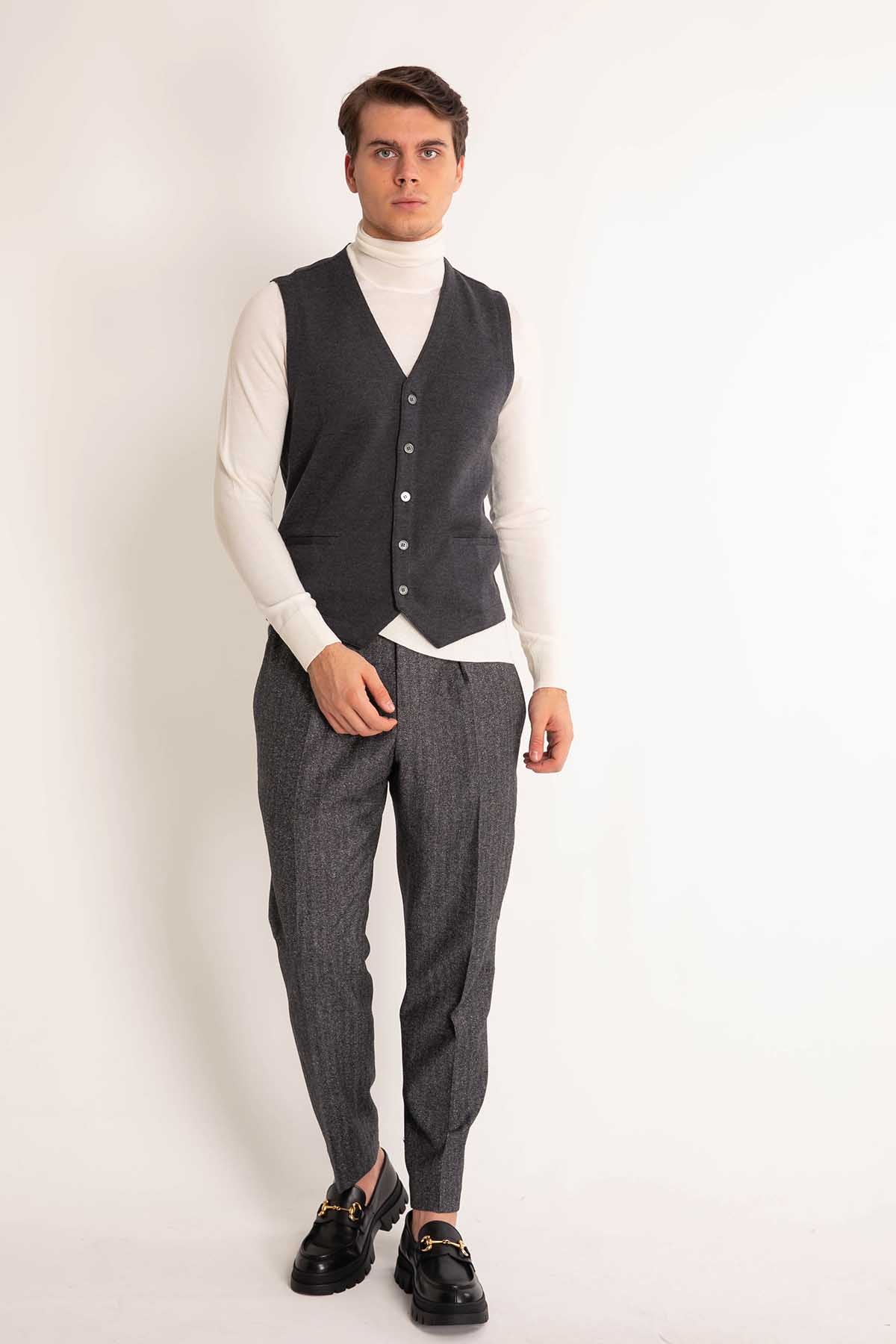 Gran Sasso Triko Yelek-Libas Trendy Fashion Store