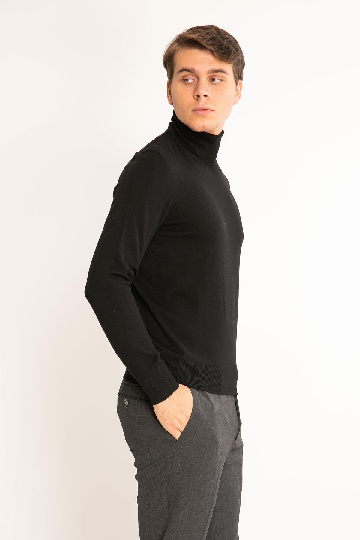 Gran Sasso Balıkçı Yaka Triko-Libas Trendy Fashion Store