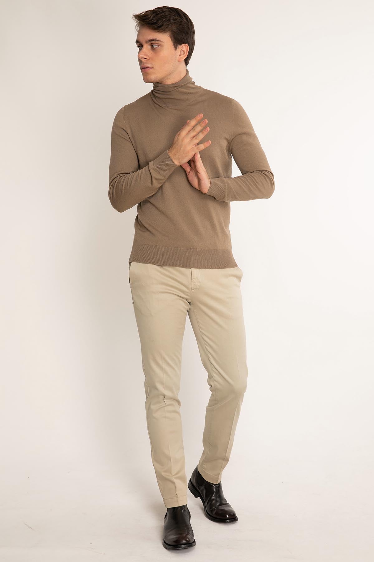 Gran Sasso Balıkçı Yaka Triko-Libas Trendy Fashion Store