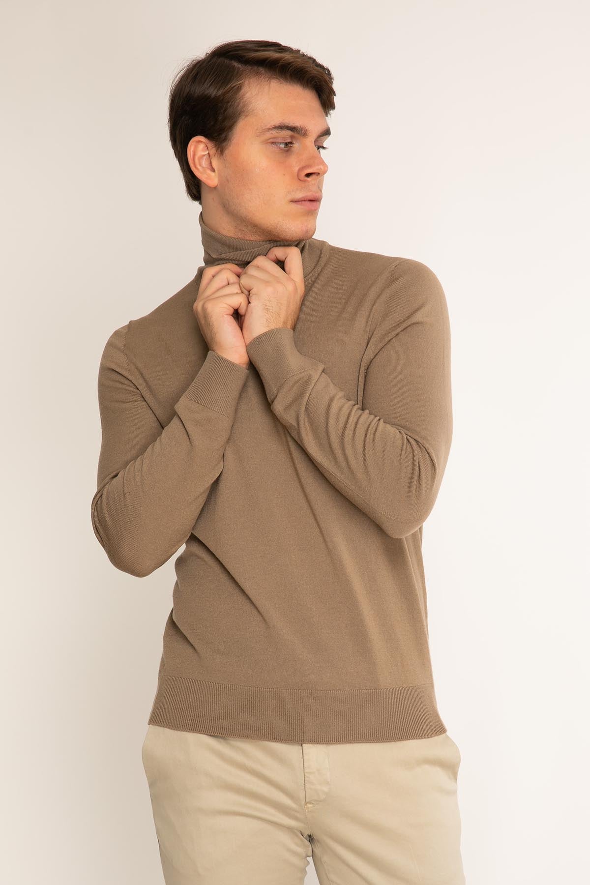 Gran Sasso Balıkçı Yaka Triko-Libas Trendy Fashion Store