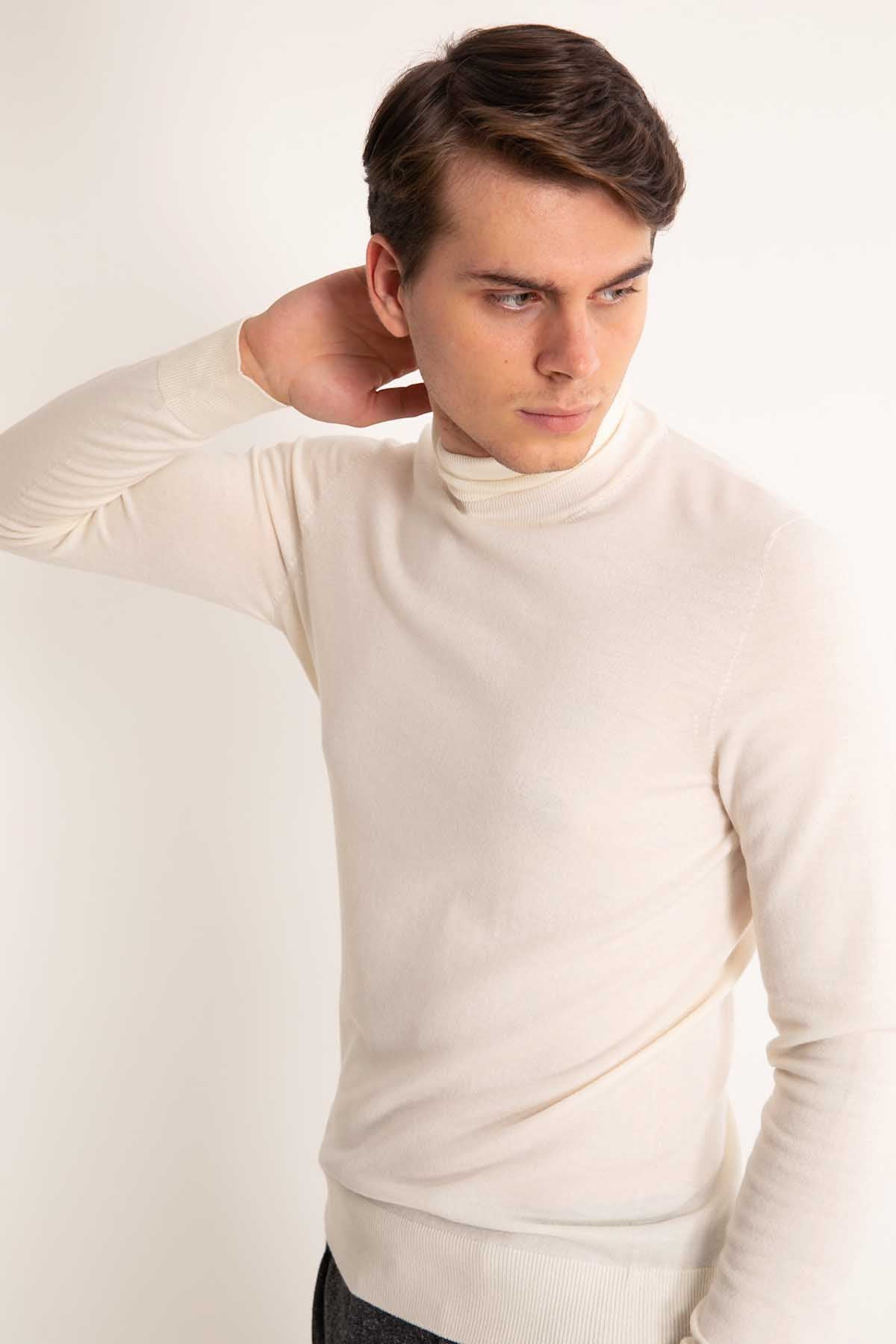 Gran Sasso Balıkçı Yaka Triko-Libas Trendy Fashion Store