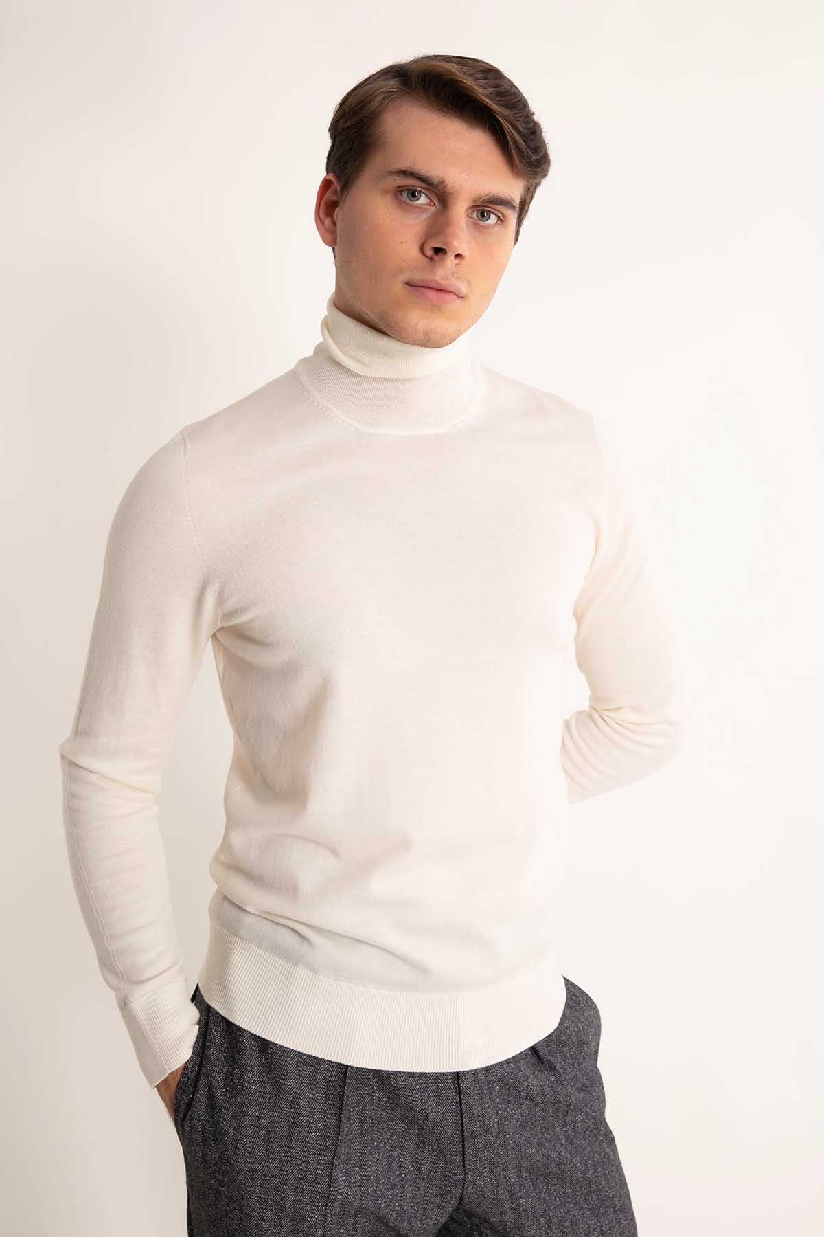 Gran Sasso Balıkçı Yaka Triko-Libas Trendy Fashion Store