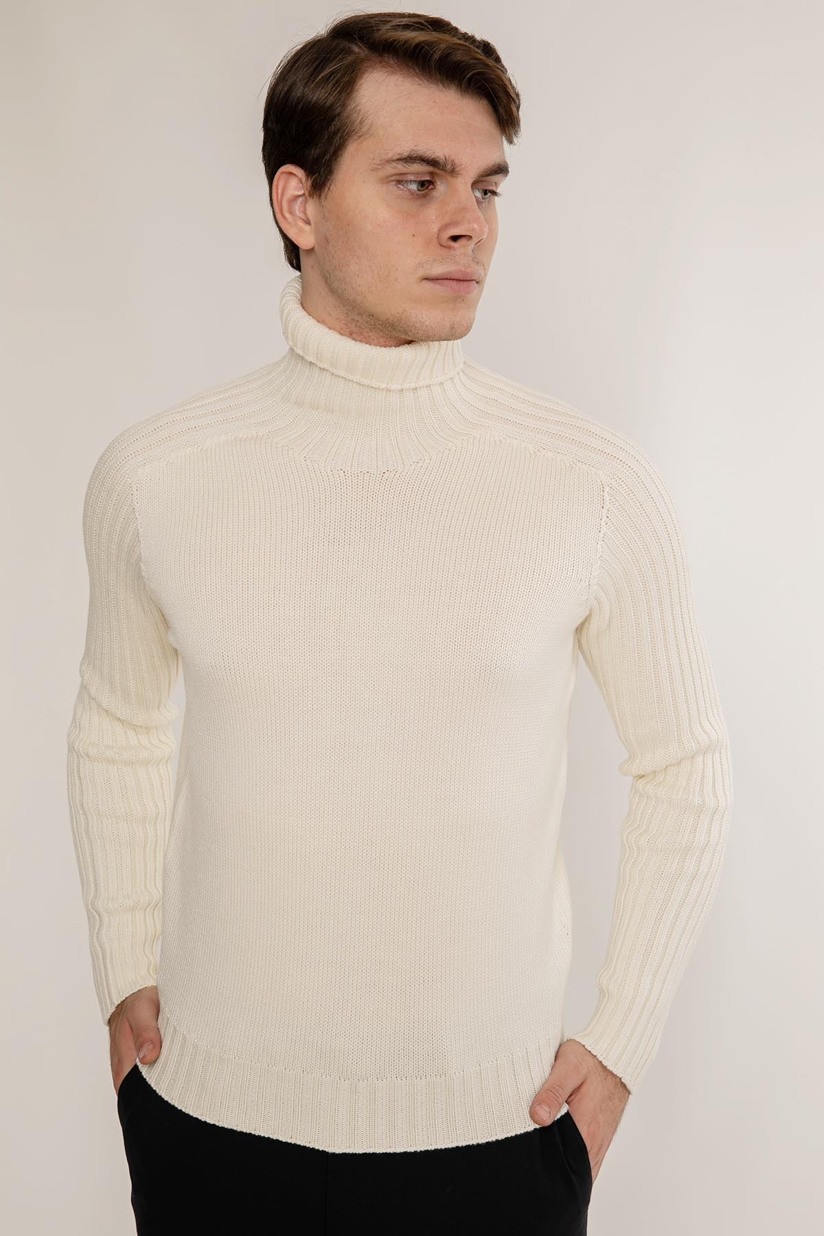 Gran Sasso Waterproof Balıkçı Yaka Triko-Libas Trendy Fashion Store