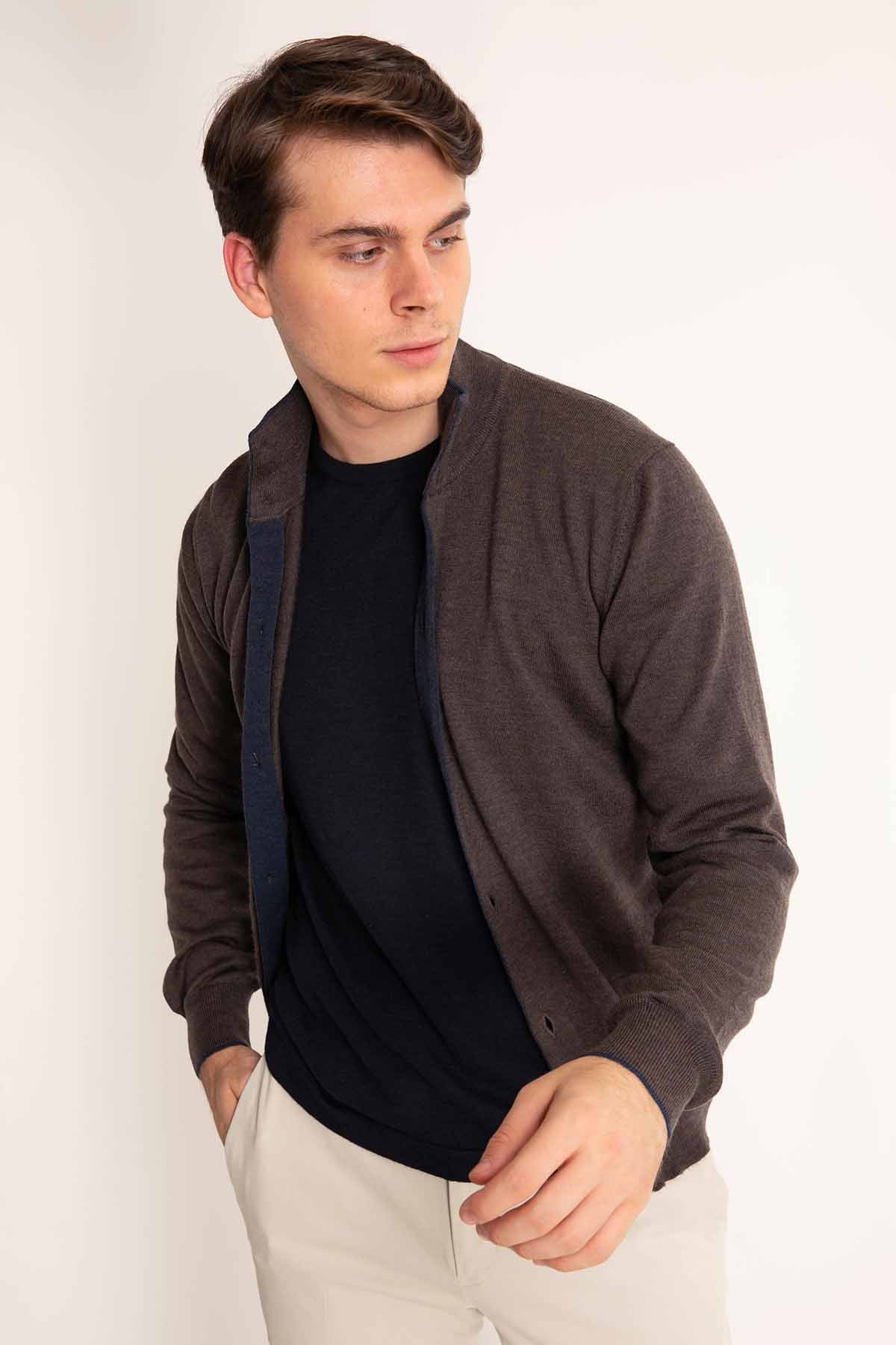 Gran Sasso Triko Ceket-Libas Trendy Fashion Store